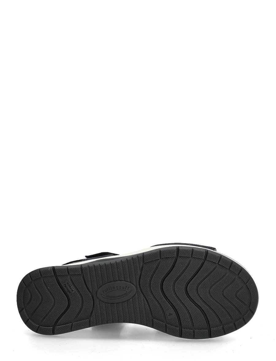Gabor - rollingsoft sandal - flade sandaler - dark blue - 4