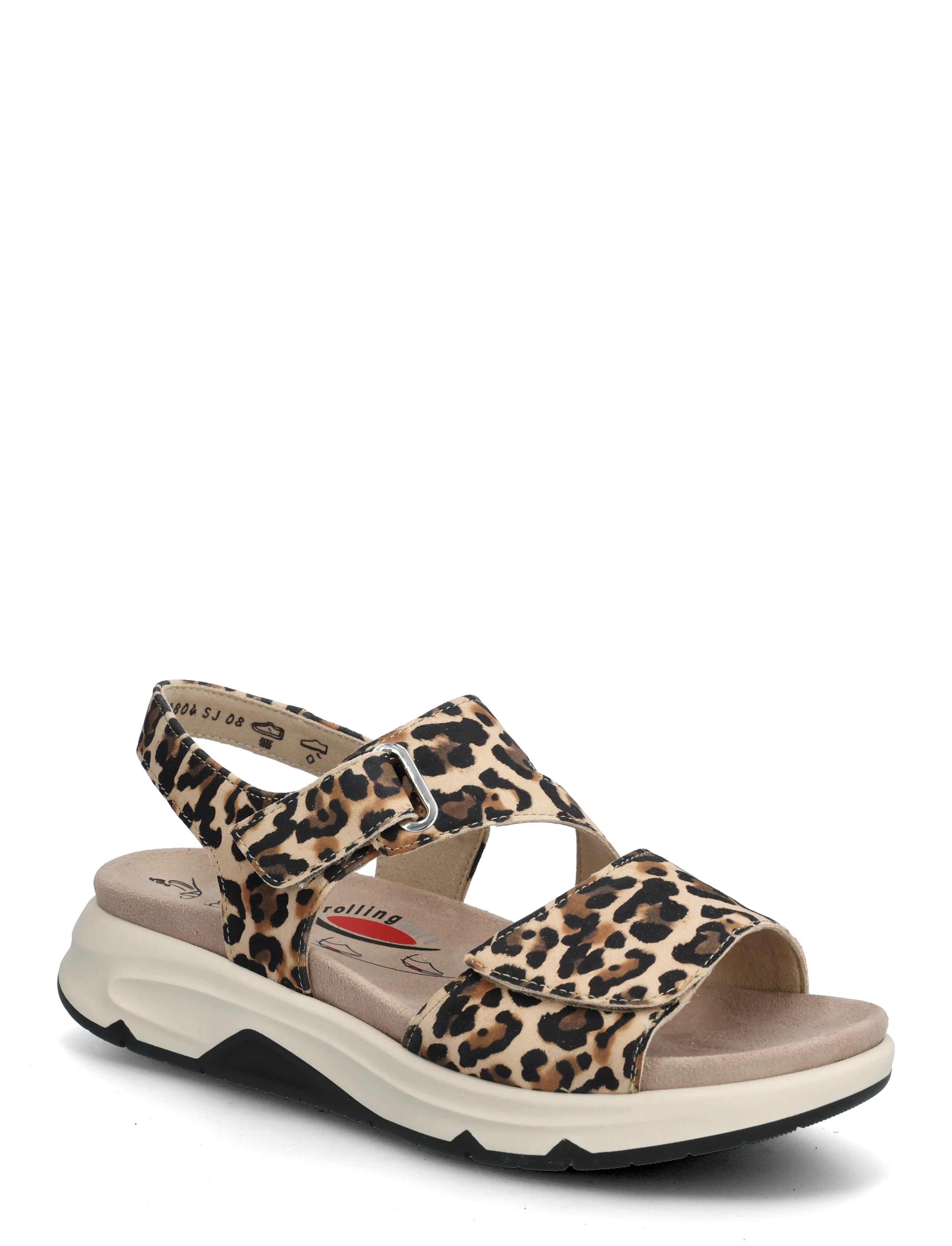 Gabor Rollingsoft Sandal, 37, Multi/patterned, Sandaler > Flade Sandals, Dame