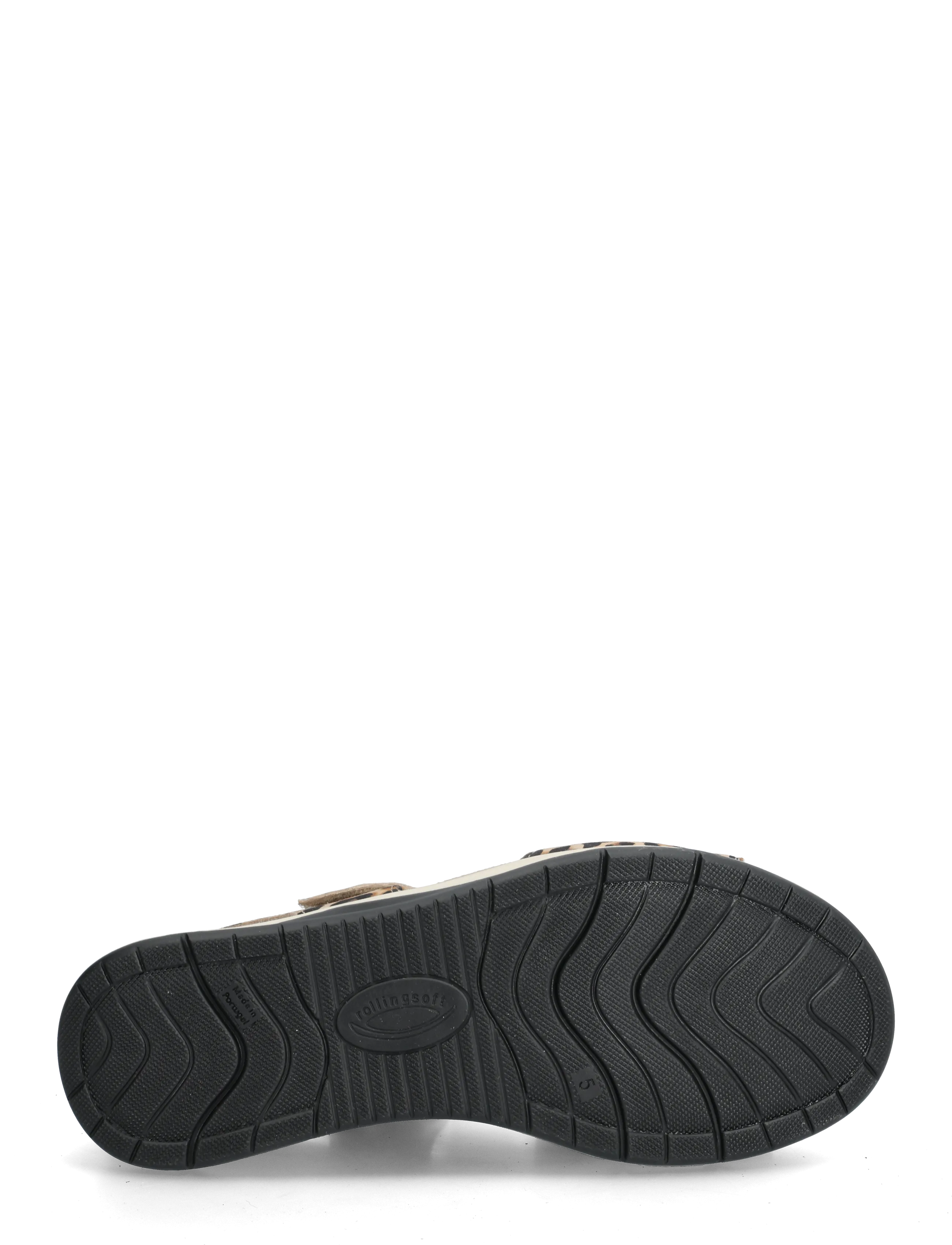 Gabor - rollingsoft sandal - flade sandaler - leopard - 4