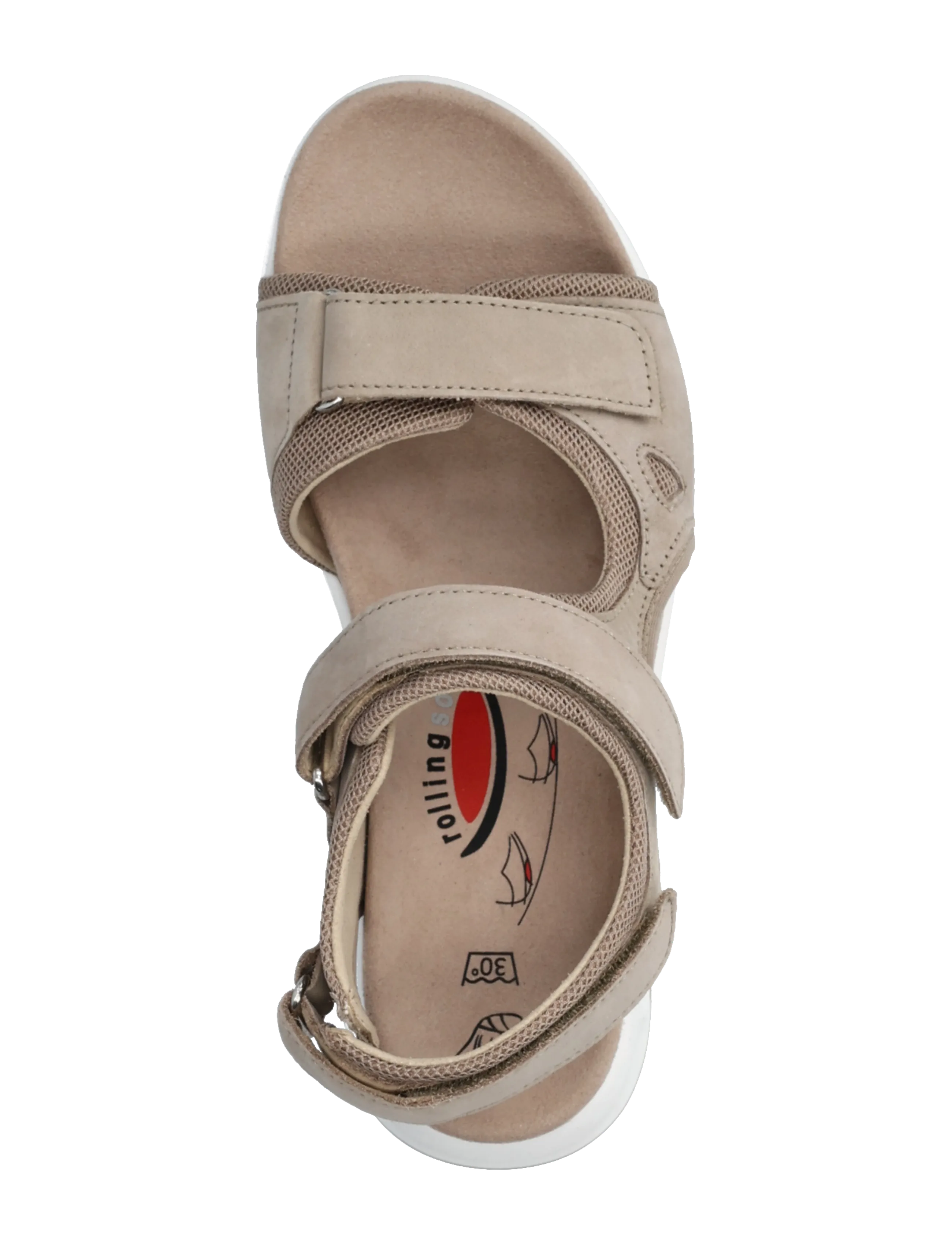 Gabor - rollingsoft sandal - lässige sandalen - beige - 3