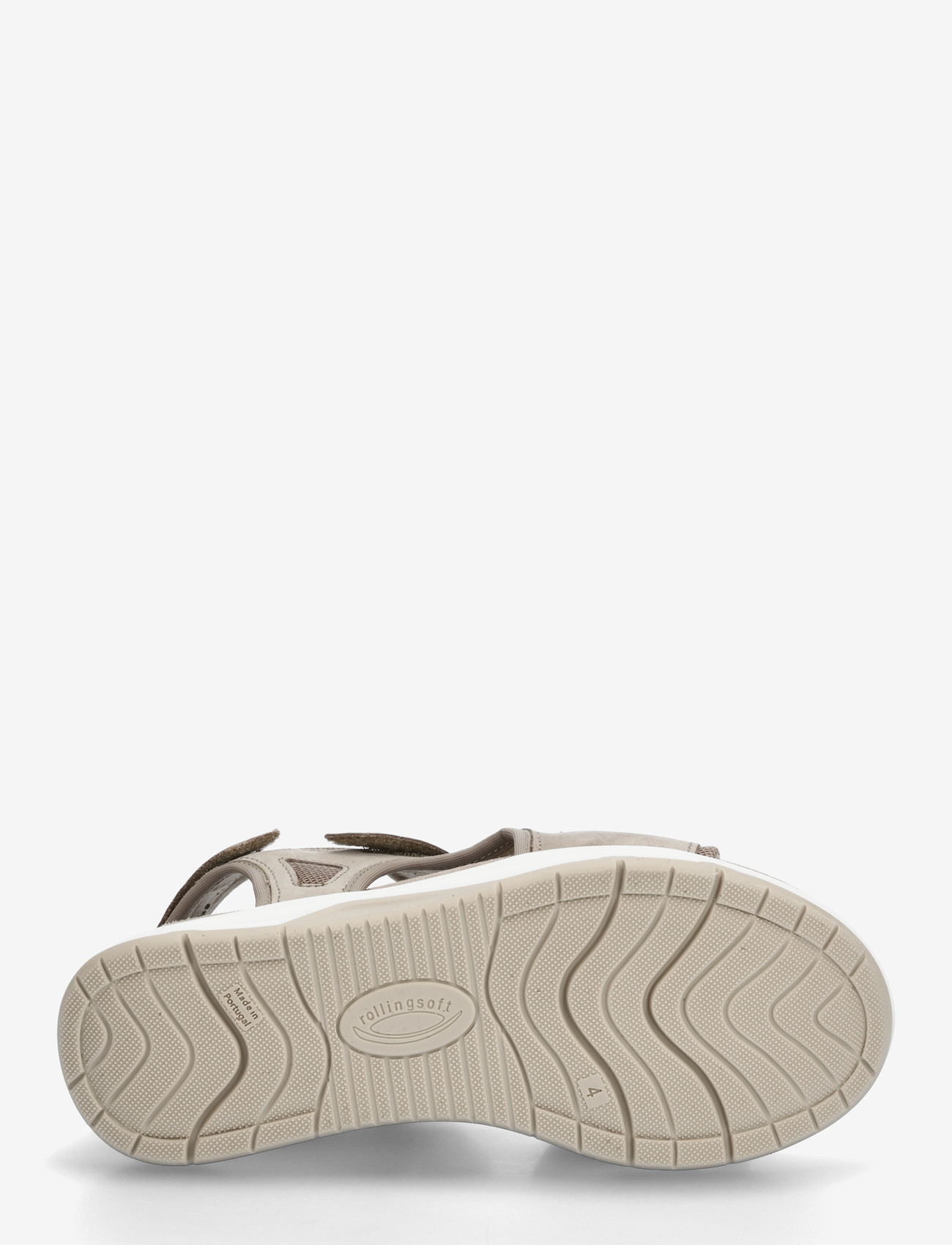 Gabor - rollingsoft sandal - sandaler & tøfler - beige - 4
