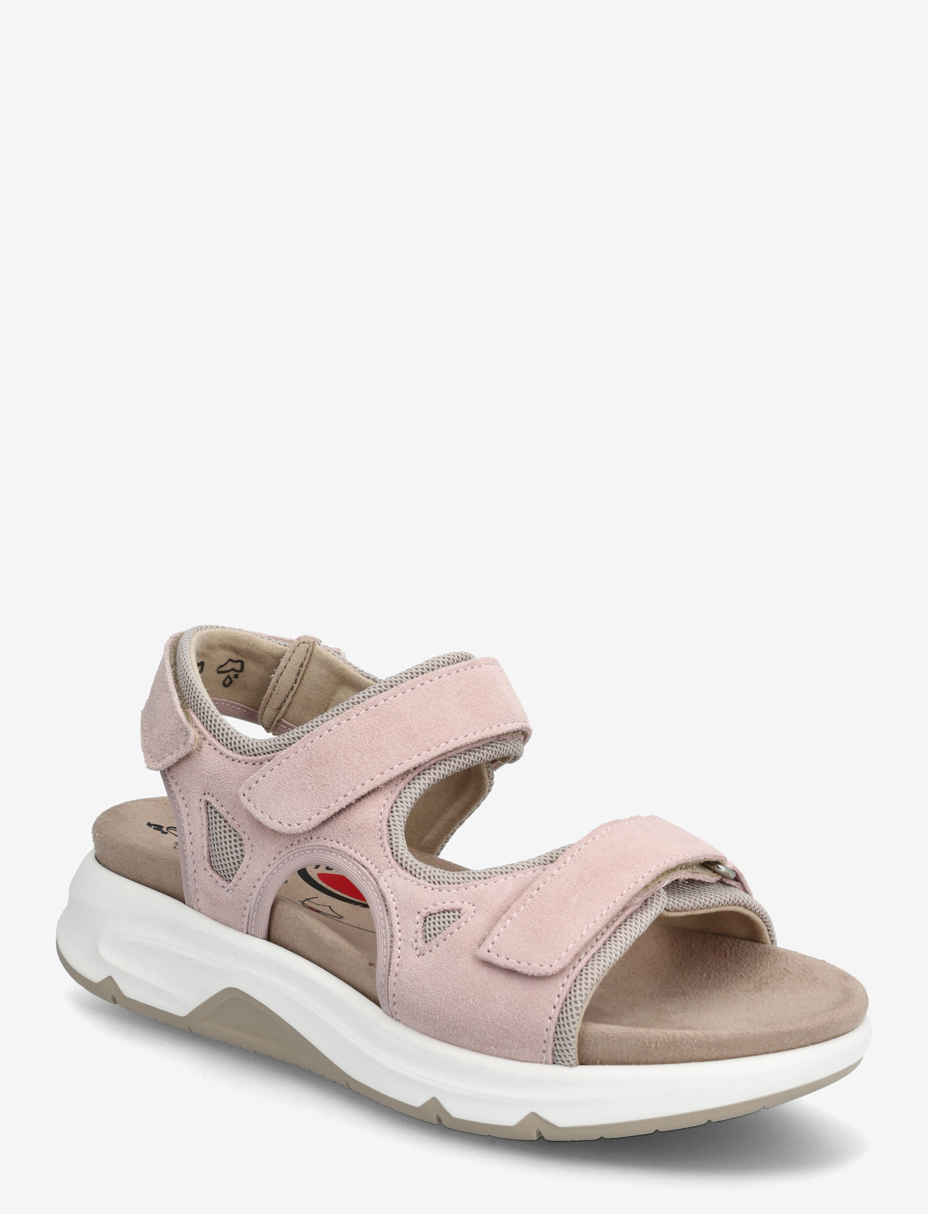 Gabor - rollingsoft sandal - lässige sandalen - light pink - 0