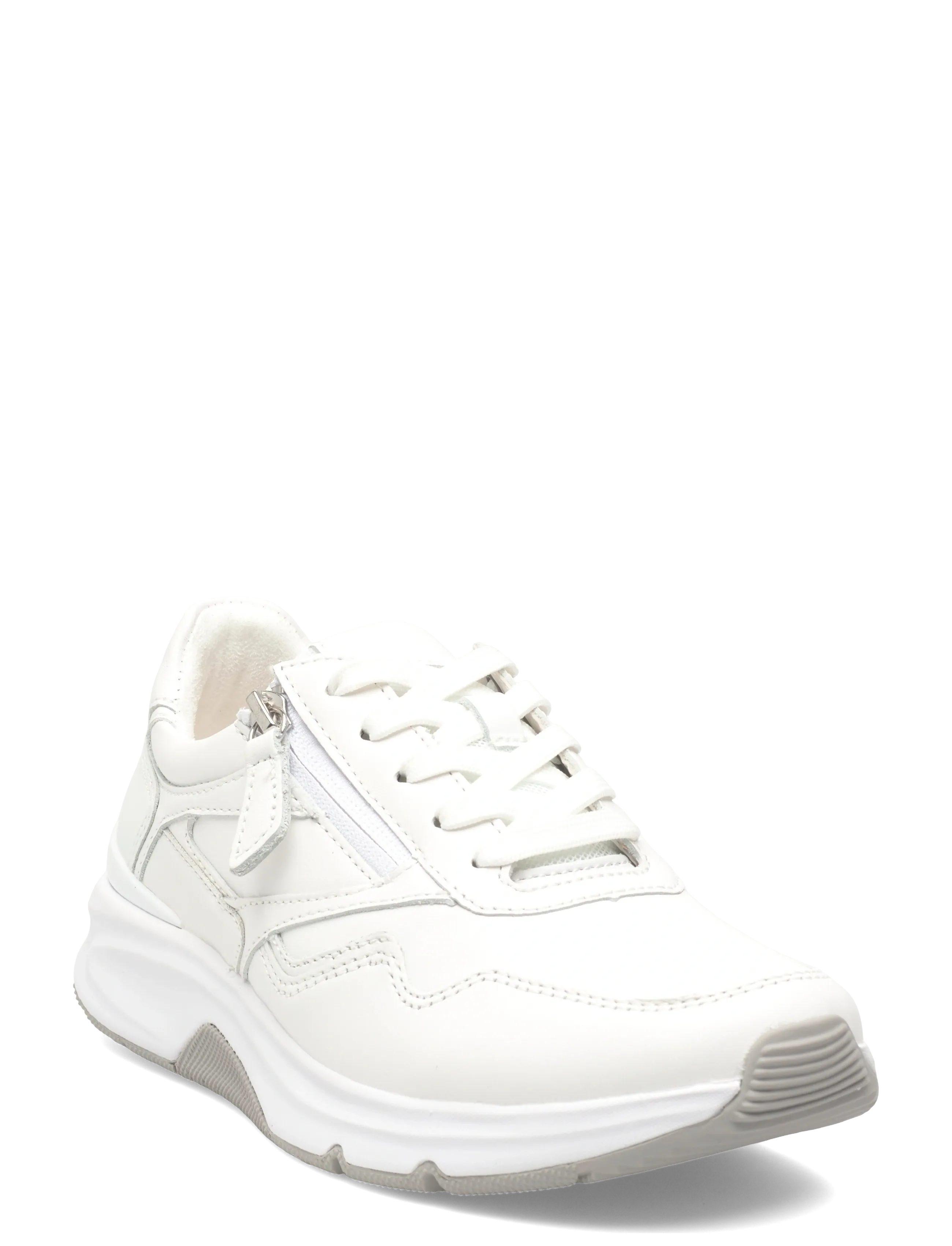 Gabor Rollingsoft Sneaker, 36, White, Sneakers > Sneakers Med Lav Top, Dame