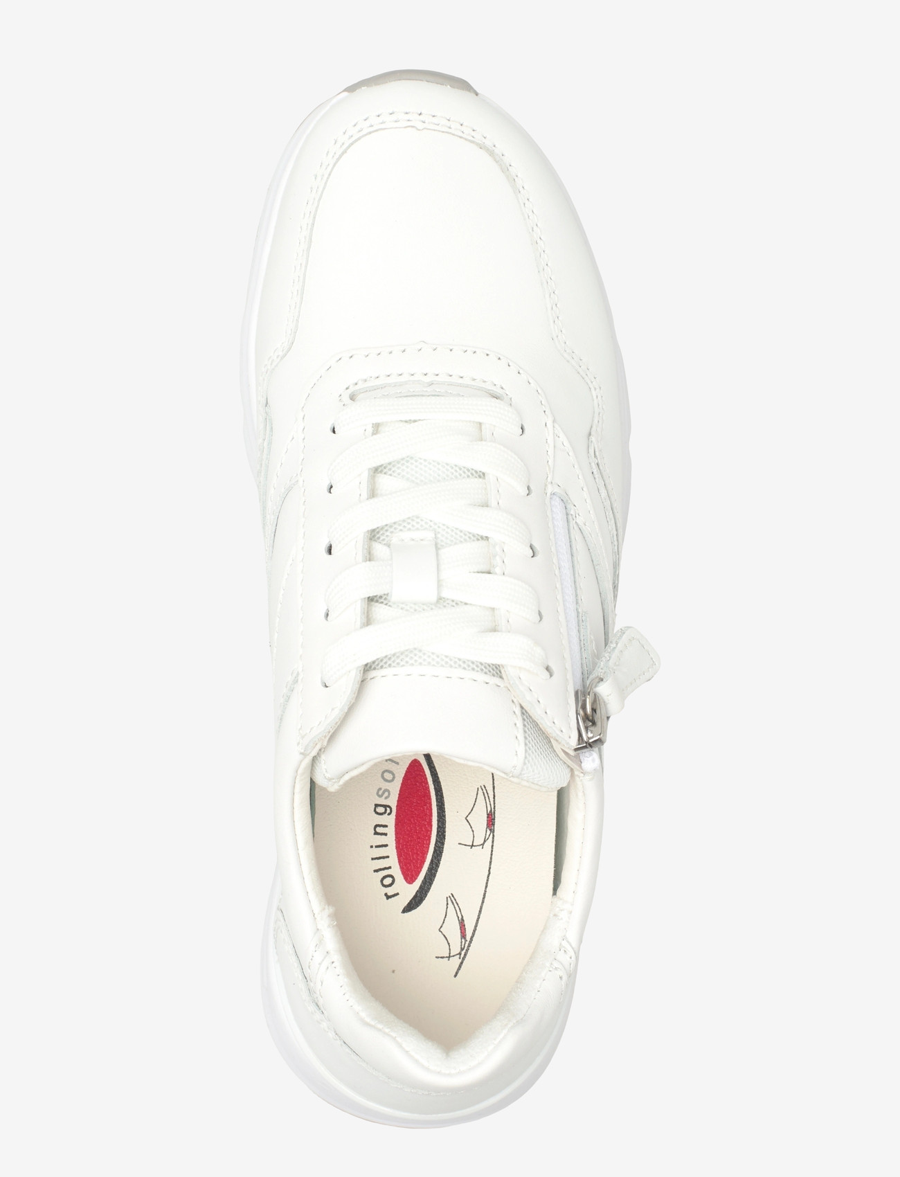 Gabor - rollingsoft sneaker - konfirmationstøj - white - 3