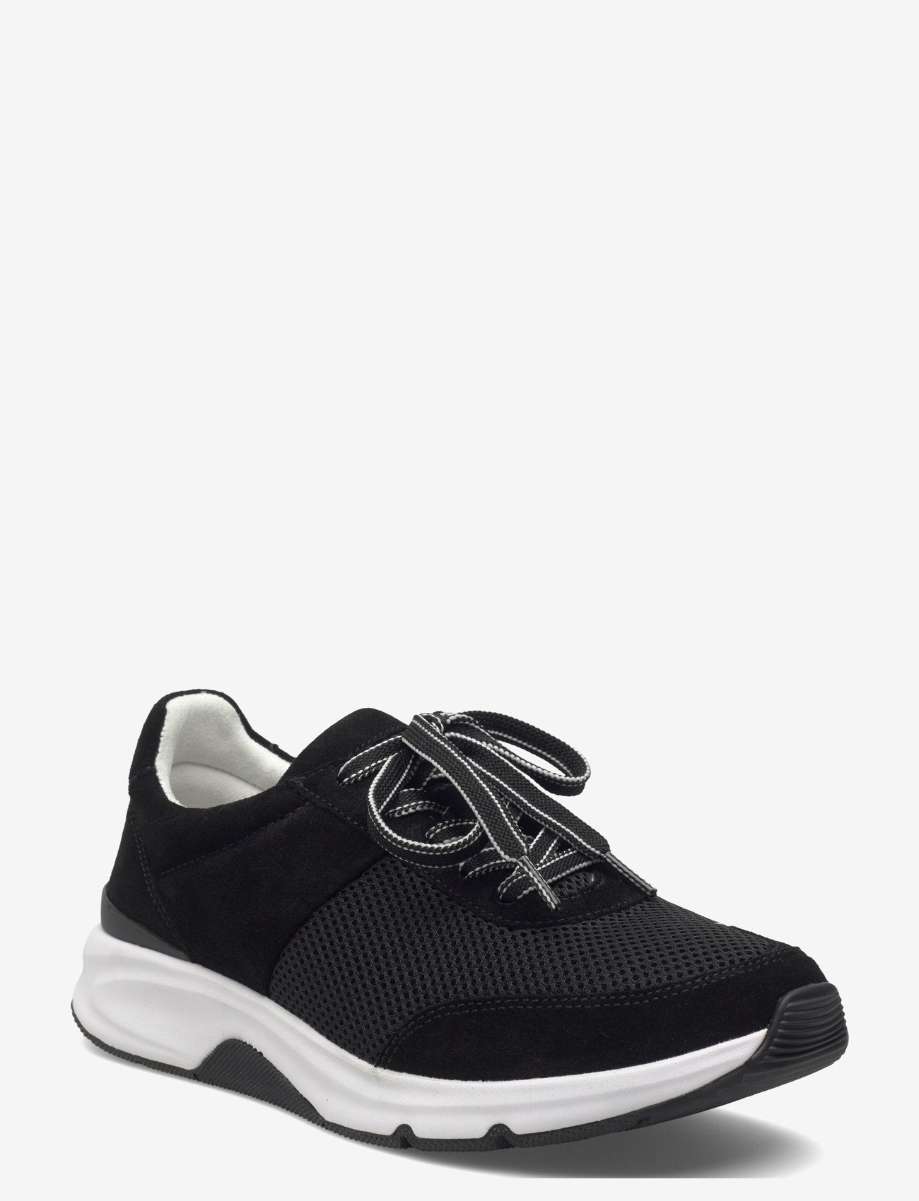 Gabor - rollingsoft sneaker - lave sneakers - black - 0