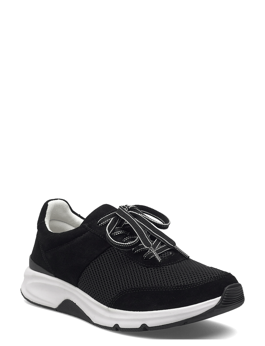 Gabor - rollingsoft sneaker - lave sneakers - black - 0