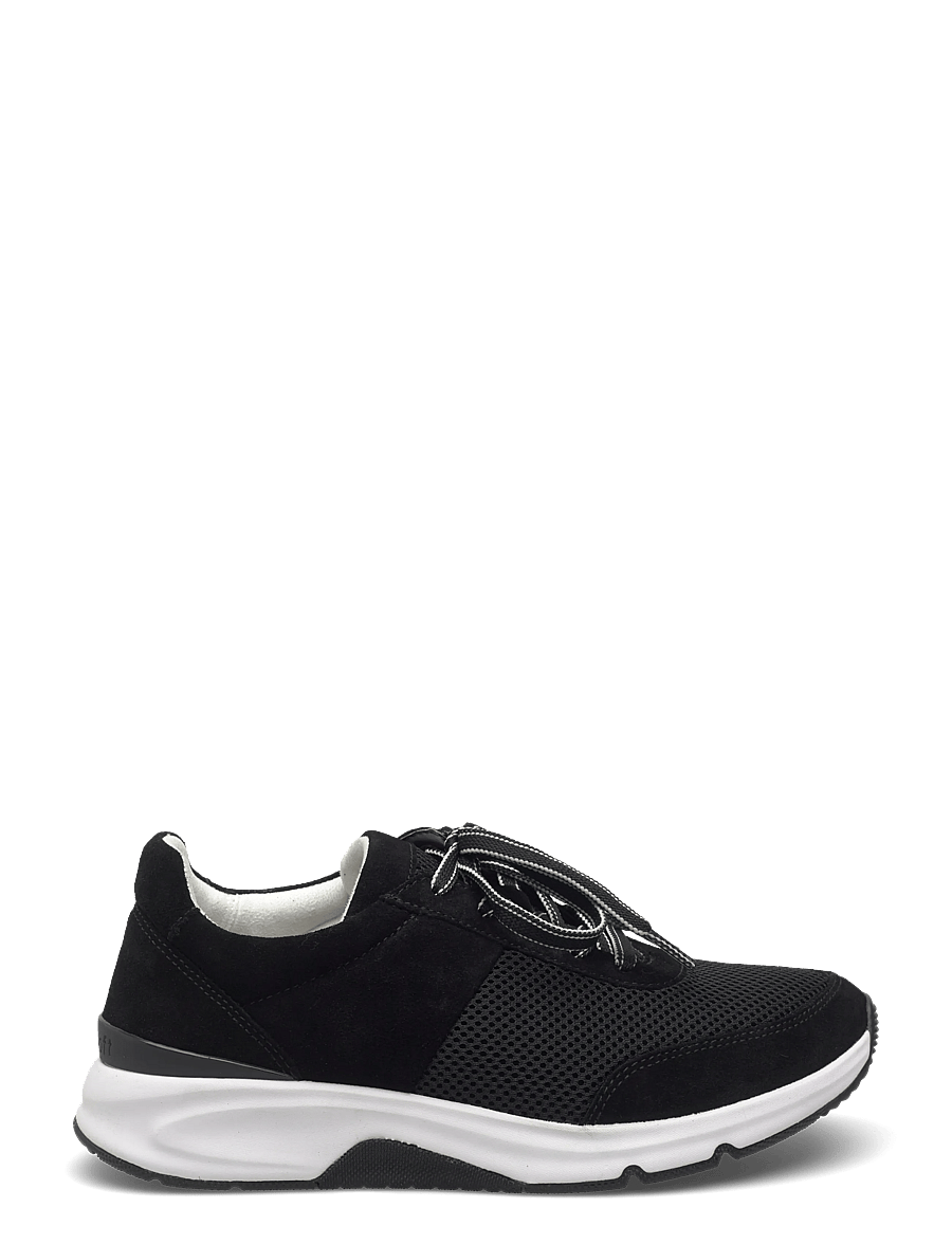 Gabor - rollingsoft sneaker - lave sneakers - black - 1
