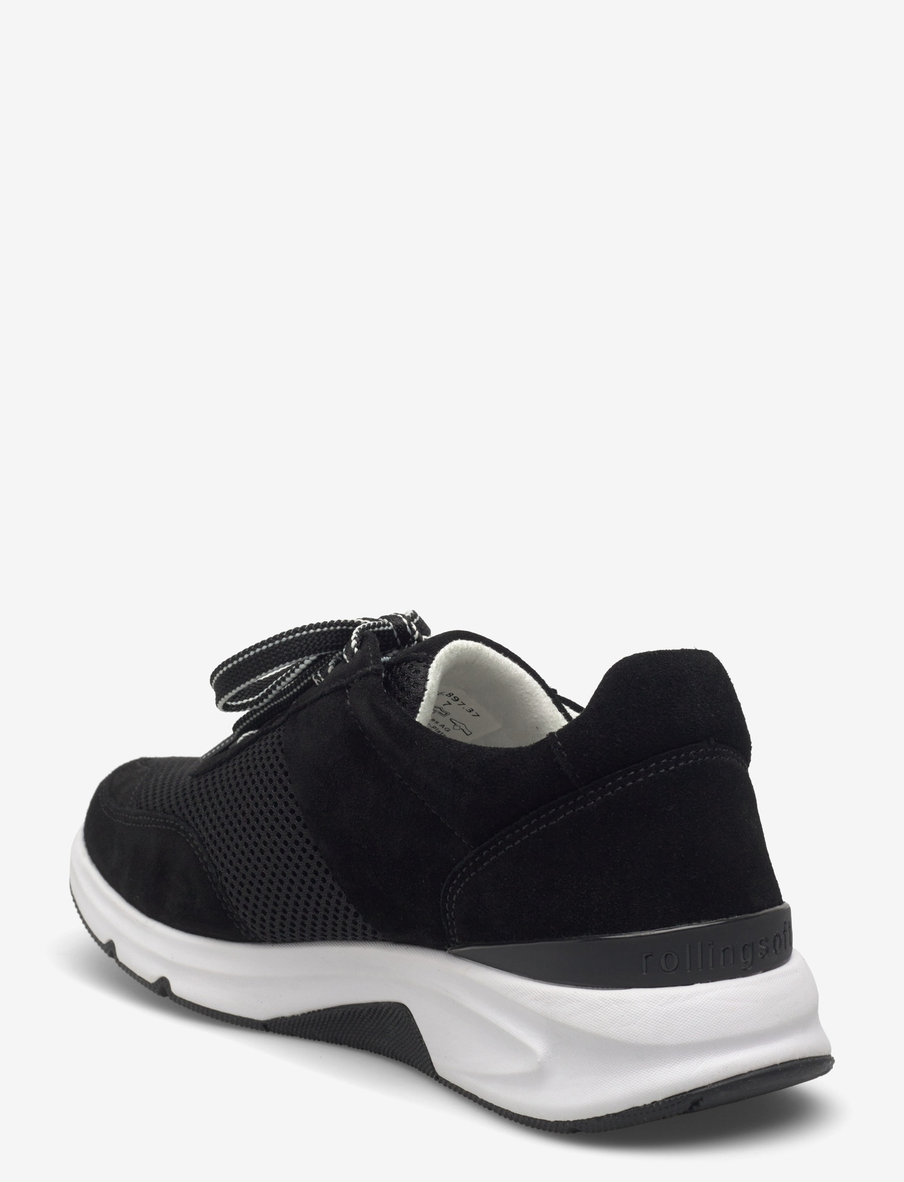 Gabor - rollingsoft sneaker - lave sneakers - black - 2