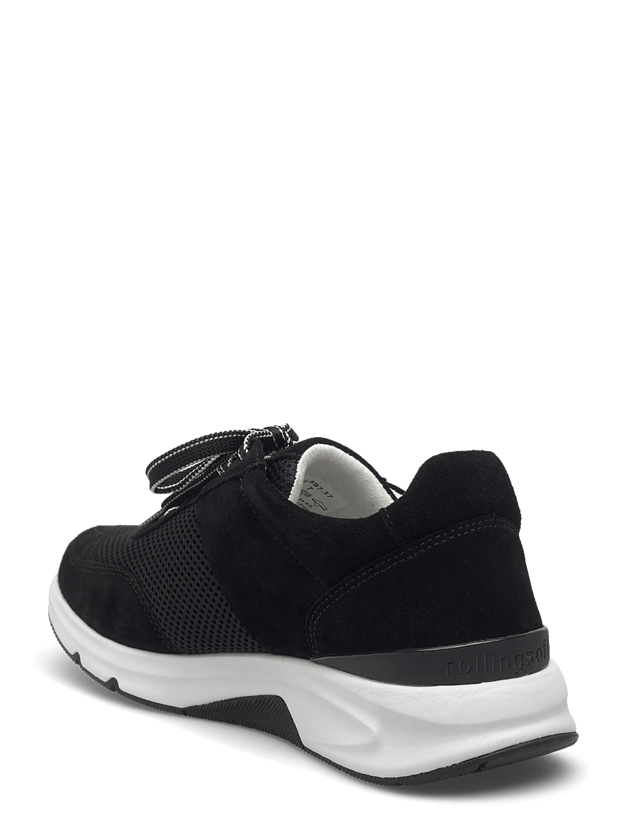 Gabor - rollingsoft sneaker - lave sneakers - black - 2