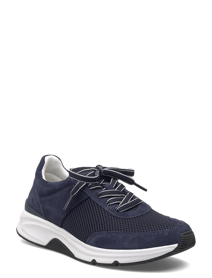 Gabor - rollingsoft sneaker - lave sneakers - blue - 0