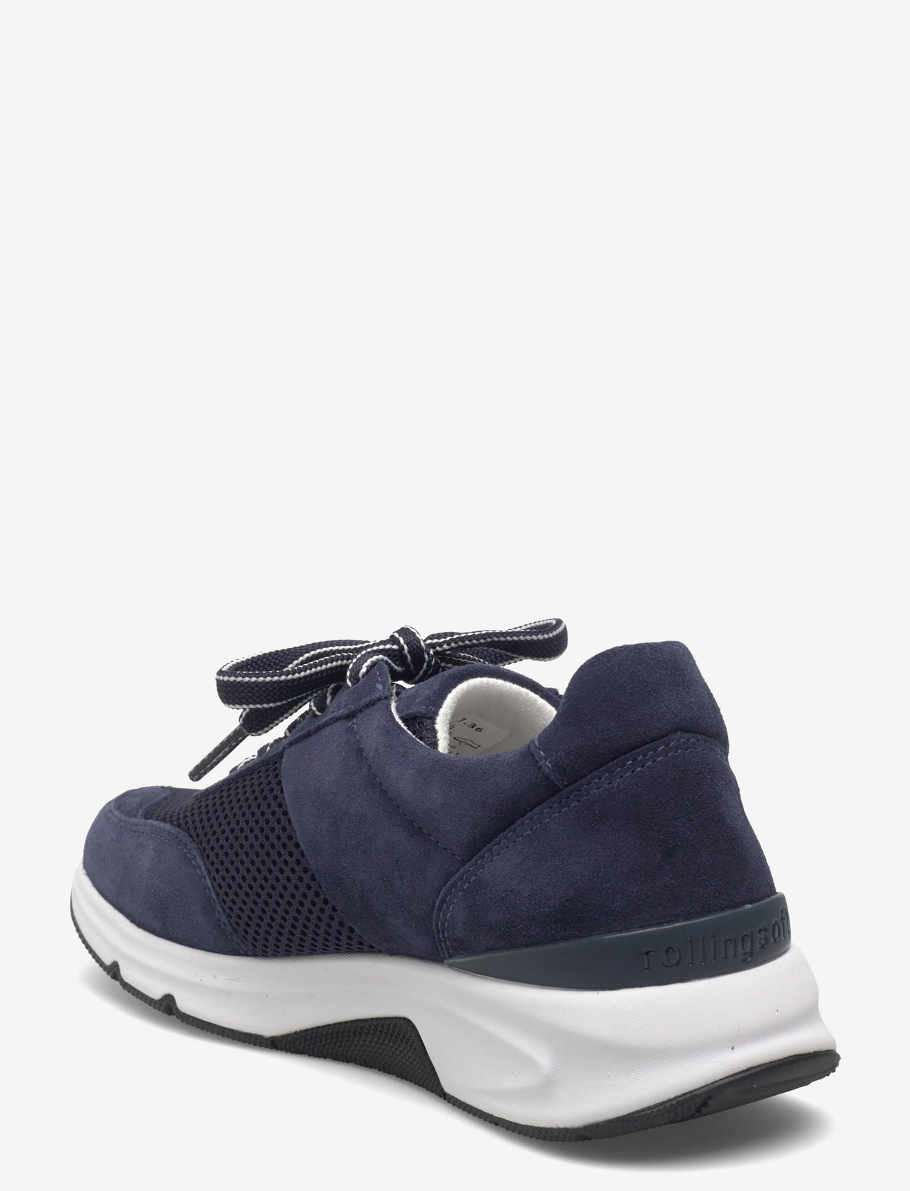 Gabor - rollingsoft sneaker - low top sneakers - blue - 2