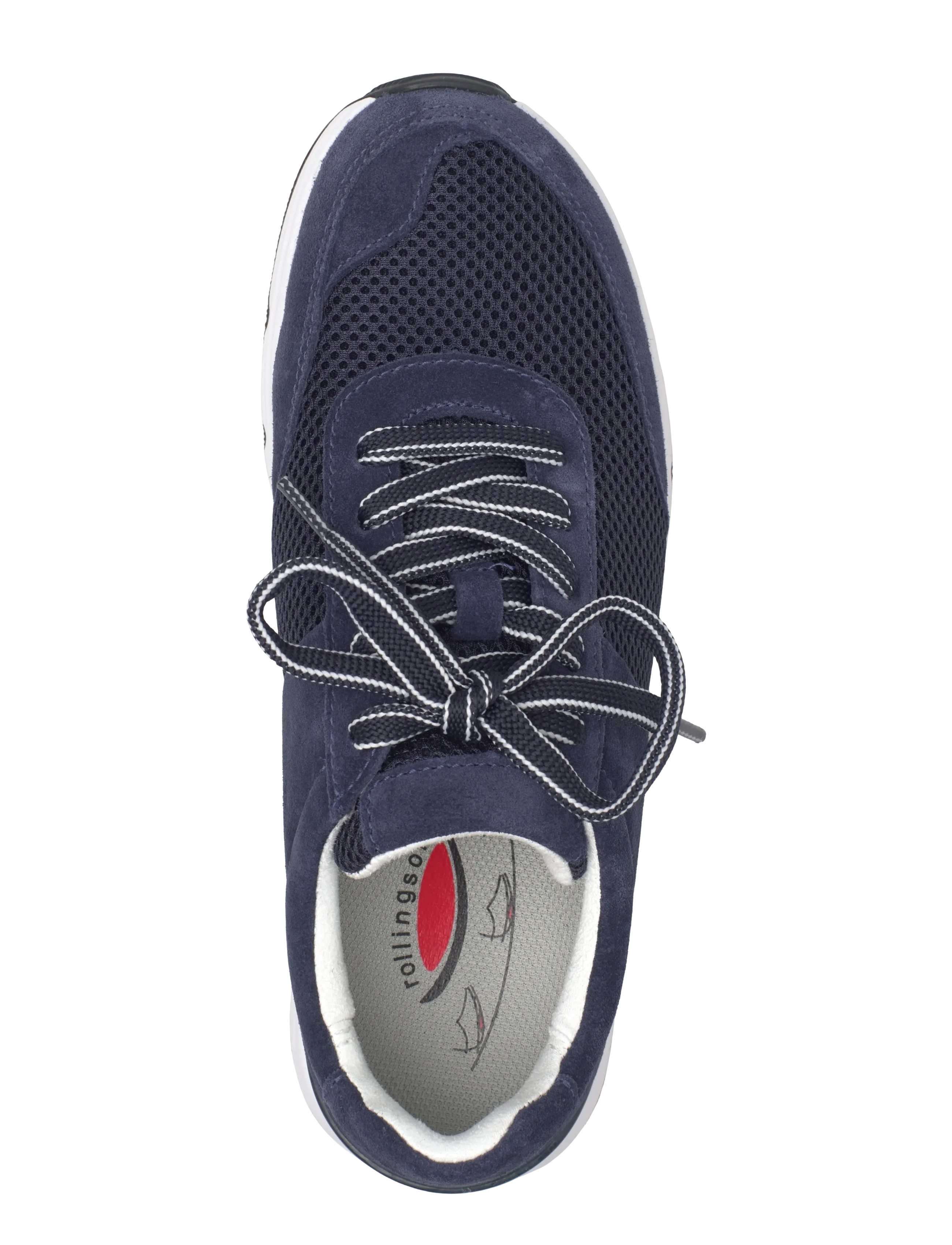 Gabor - rollingsoft sneaker - sneaker - blue - 3
