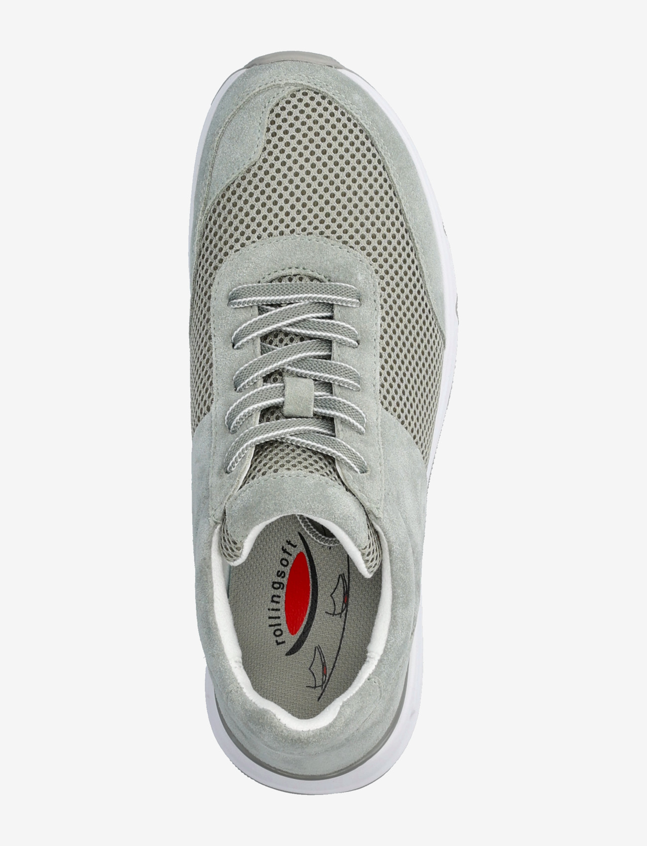 Gabor - rollingsoft sneaker - niedrige sneakers - soft green - 3