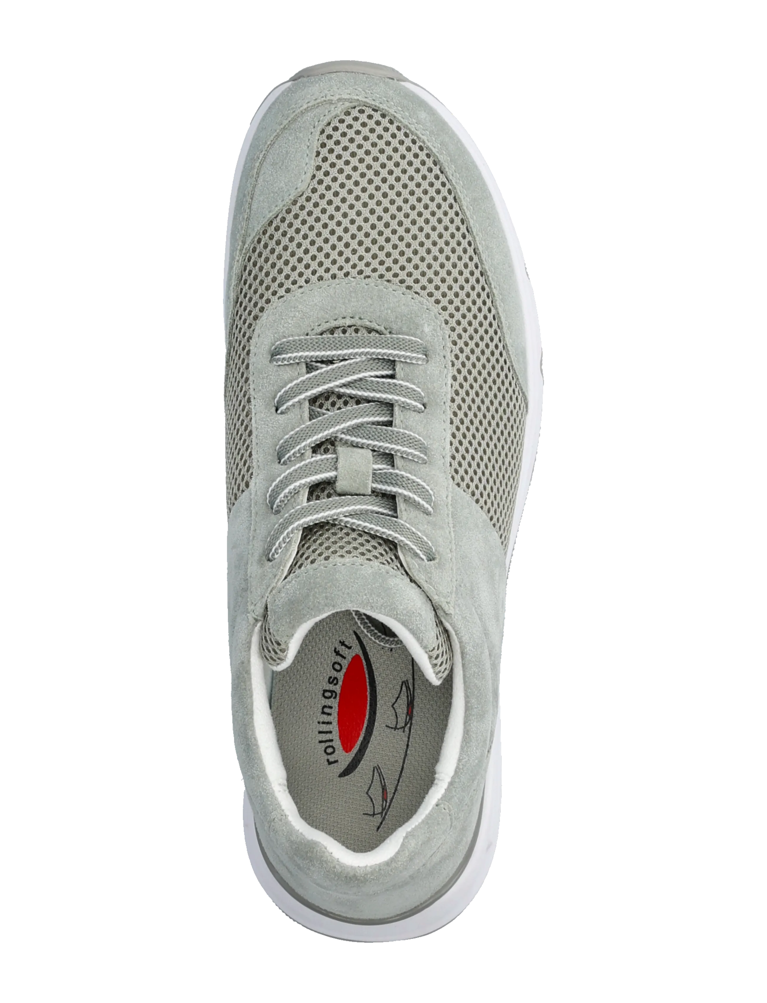 Gabor - rollingsoft sneaker - sneaker - soft green - 3