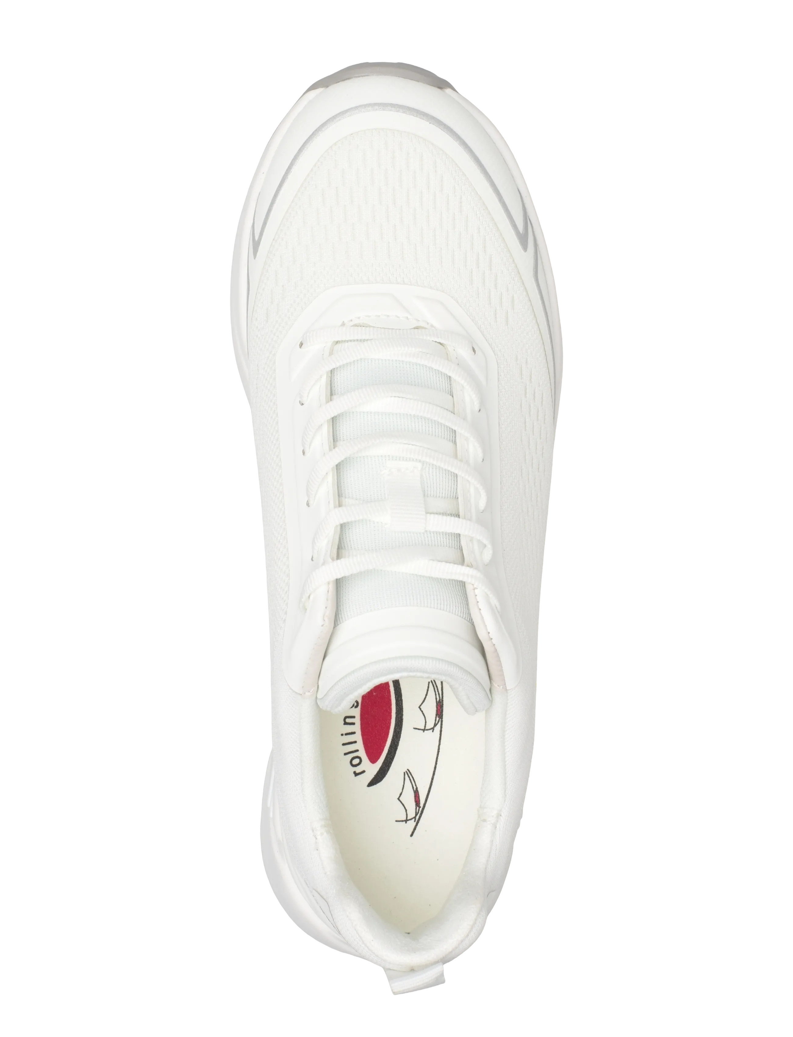 Gabor - rollingsoft sneaker - chunky sneakers - white - 3