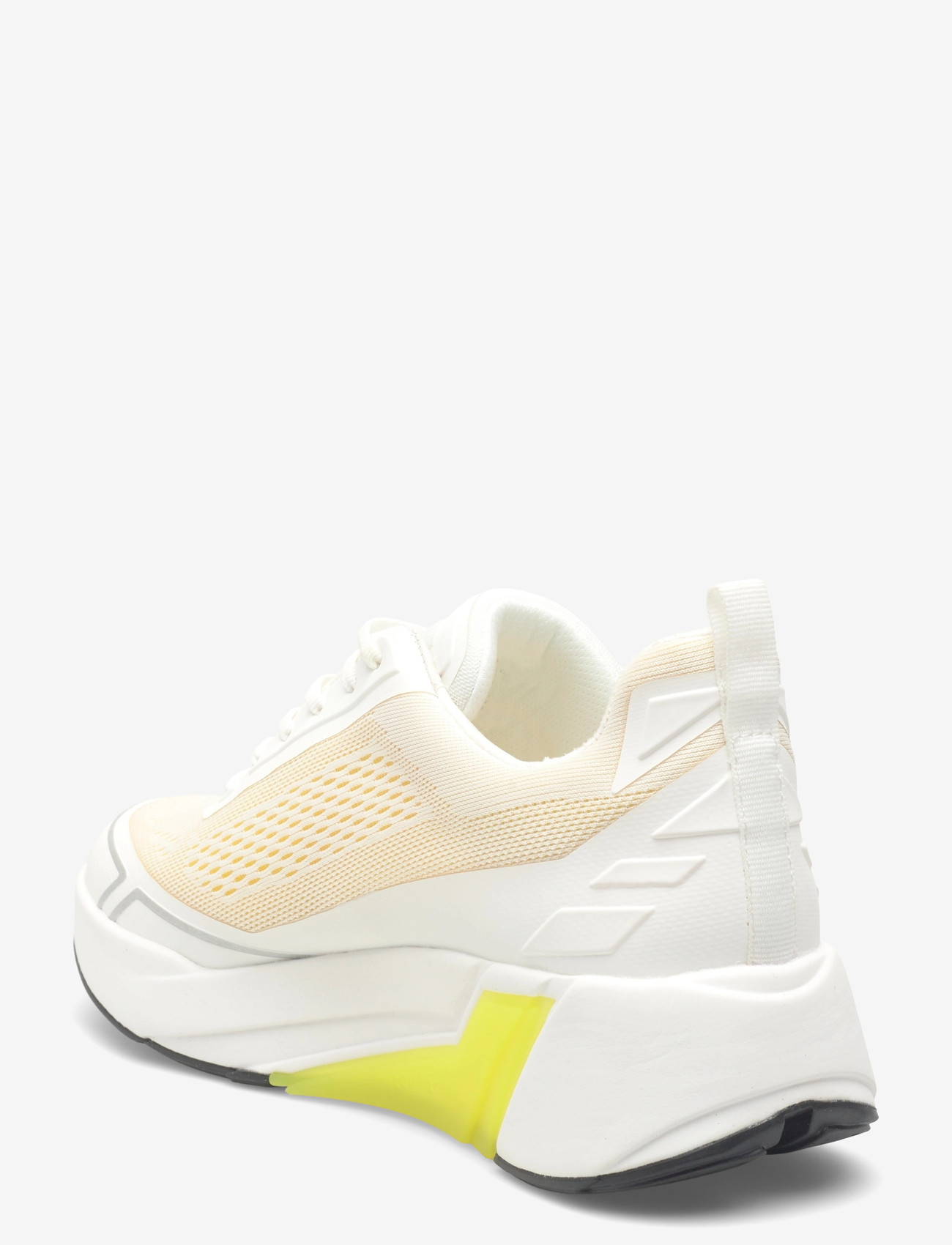 Gabor - rollingsoft sneaker - robustsed tossud - white, yellow - 2