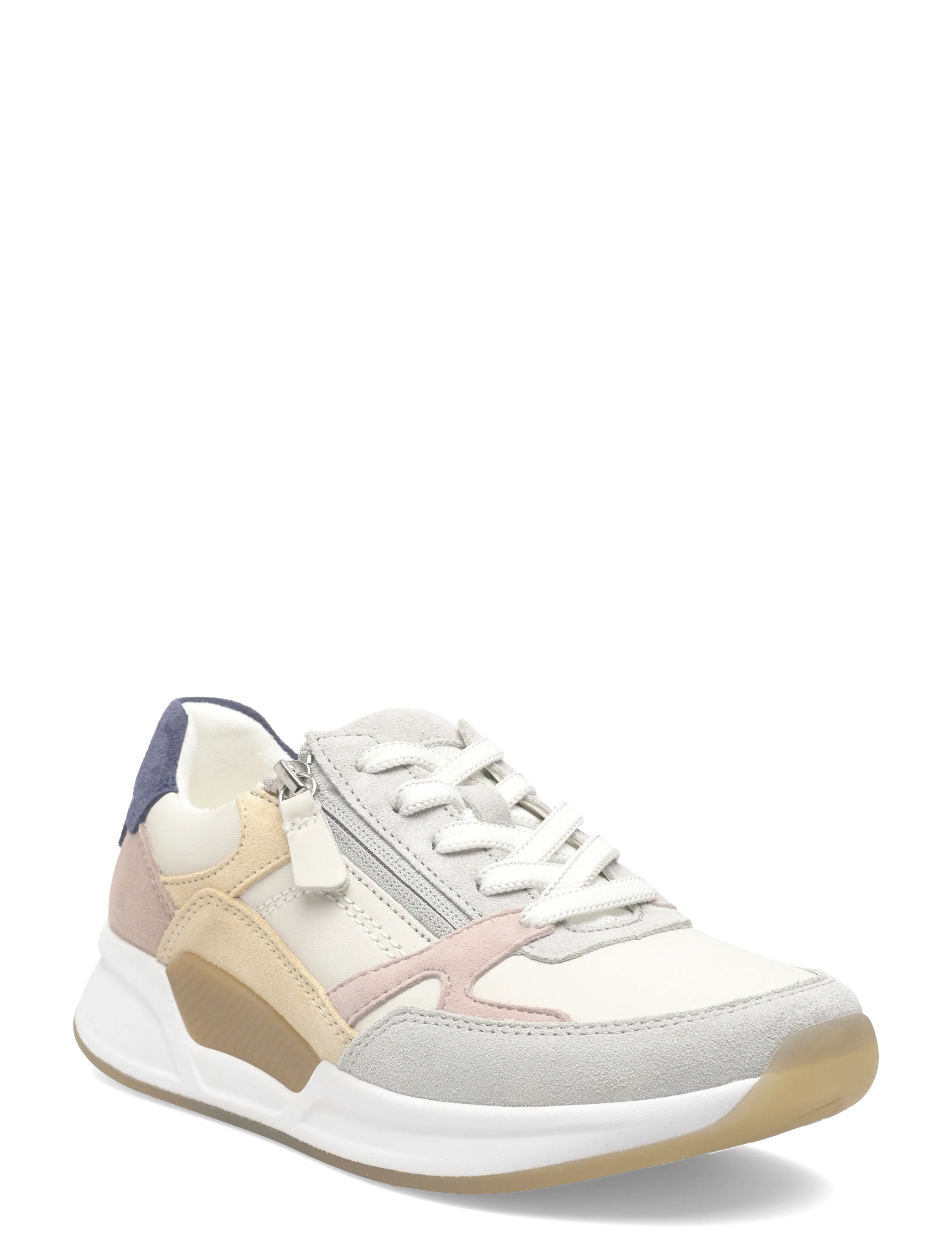 Gabor rollingsoft sneaker - Jalanõud - LIGHT GREY, OFF WHITE, SOFT YELLOW, DUSTY ROSE, BLUE / multi