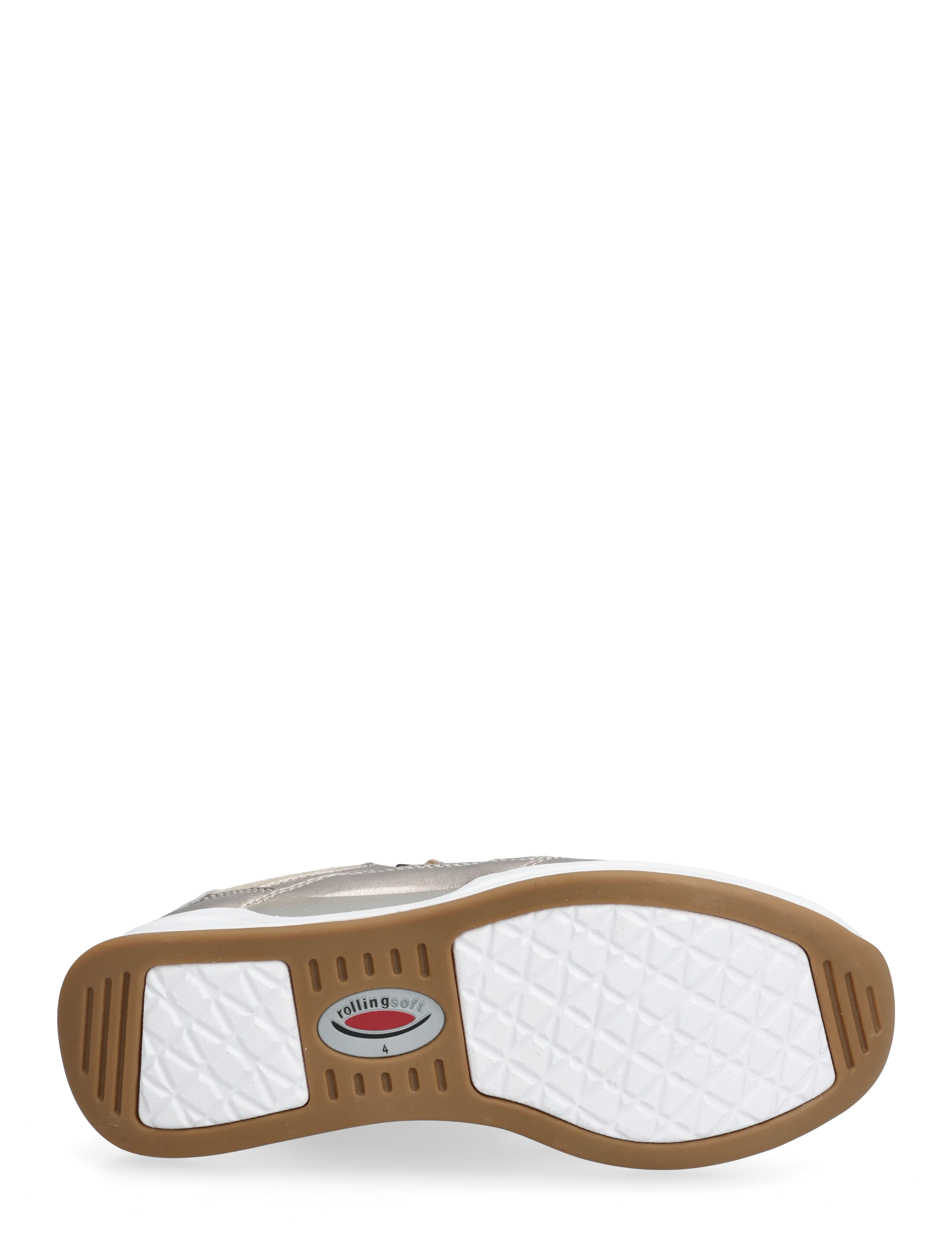 Gabor - rollingsoft sneaker - lave sneakers - soft gold, sand, creme - 4