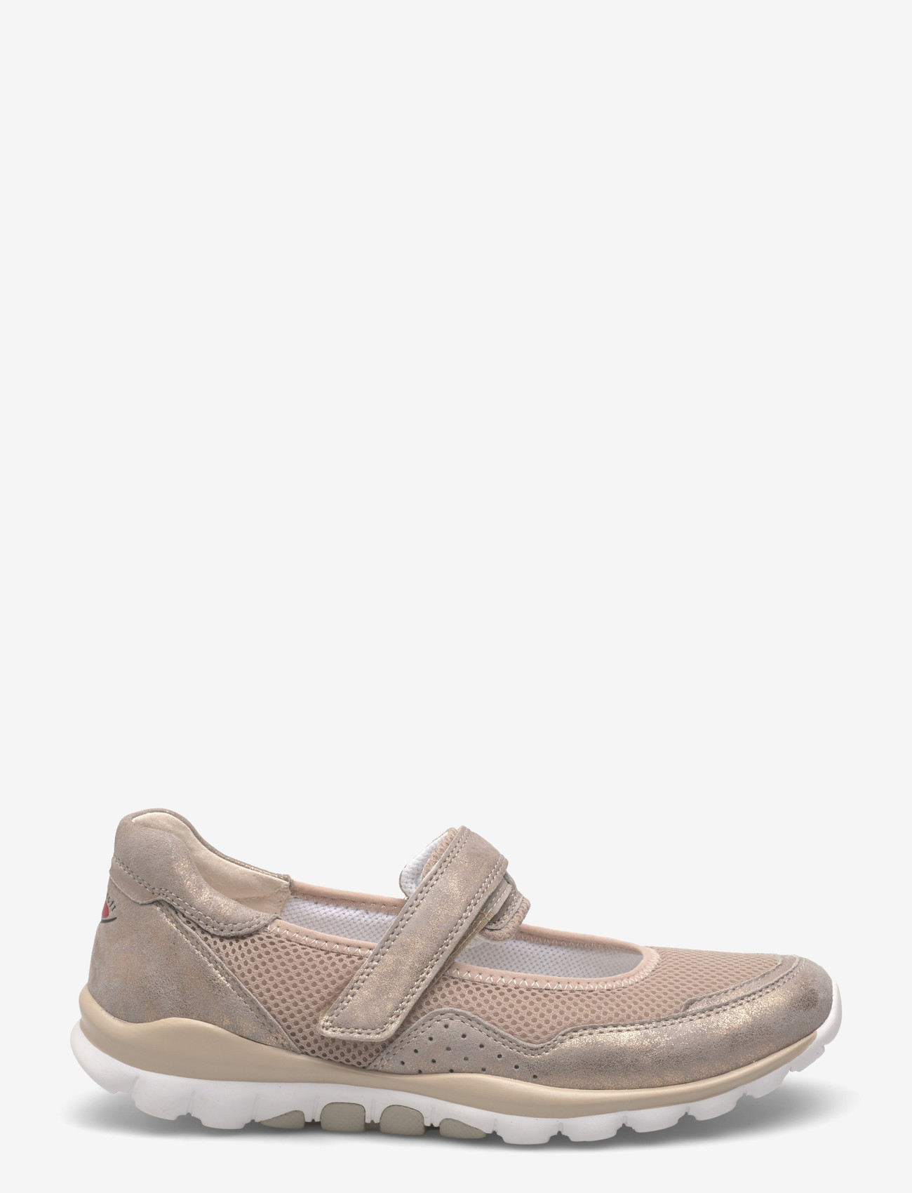 Gabor - rollingsoft Mary Jane - lave sneakers - shiny taupe - 1