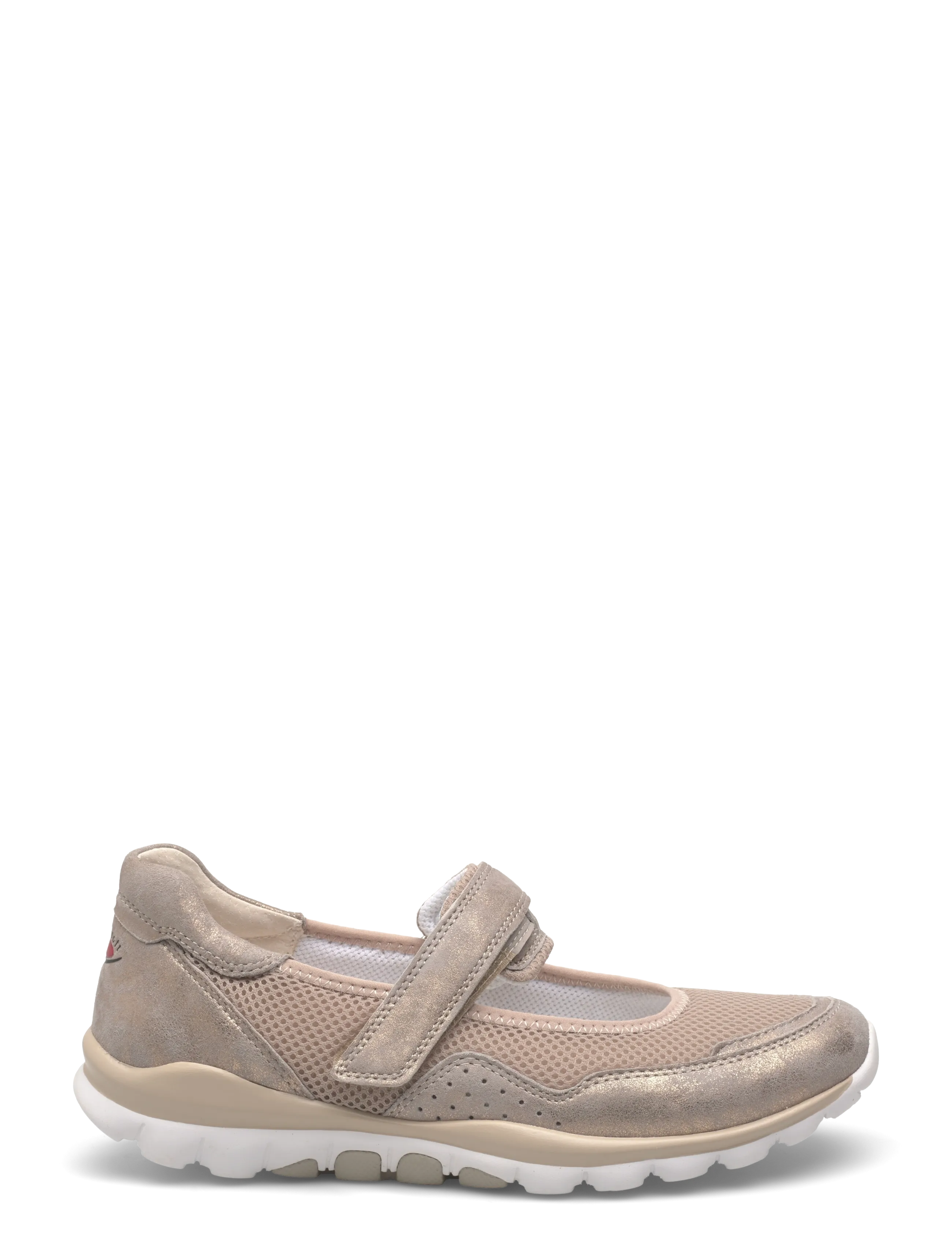 Gabor - rollingsoft Mary Jane - lave sneakers - shiny taupe - 1
