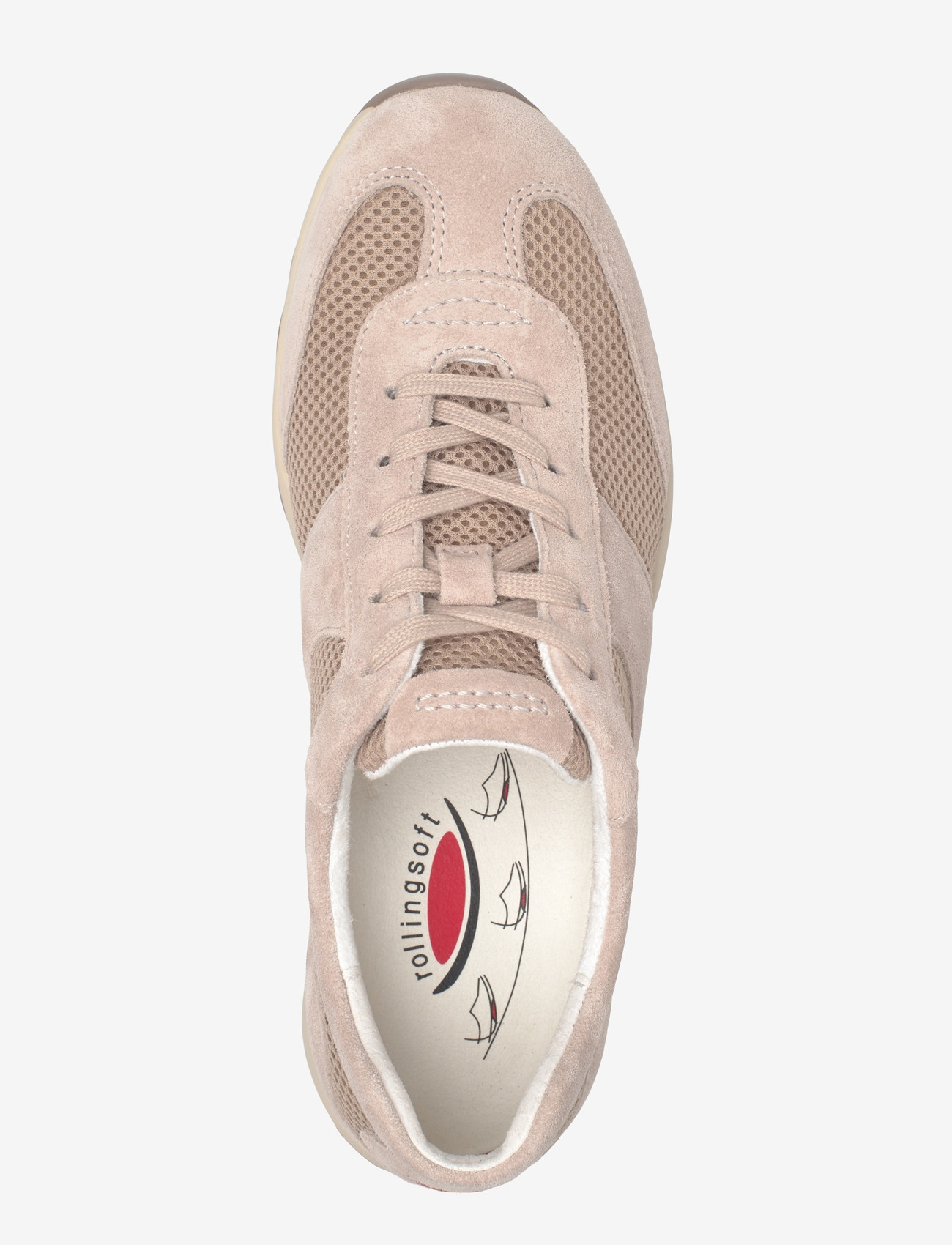 Gabor - rollingsoft sneaker - konfirmationstøj - sand - 3
