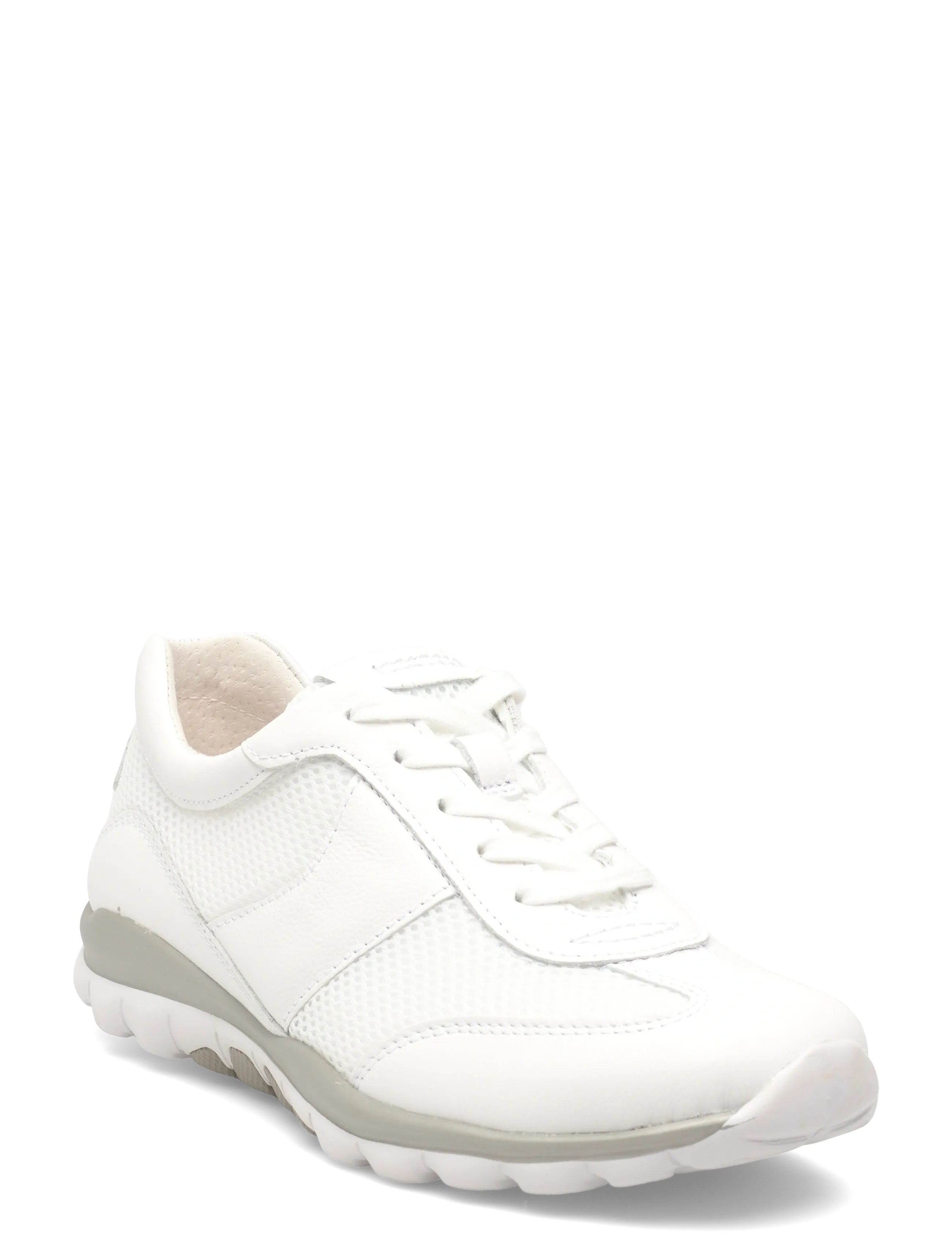 Gabor Rollingsoft Sneaker, 42, White, Sneakers > Sneakers Med Lav Top, Dame