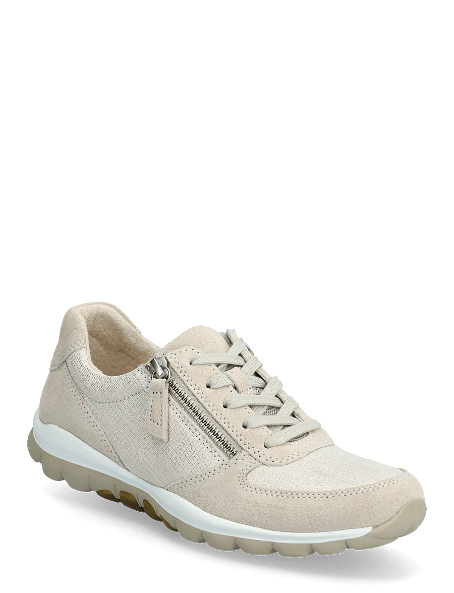 Gabor - rollingsoft sneaker - konfirmationstøj - multi cream - 0