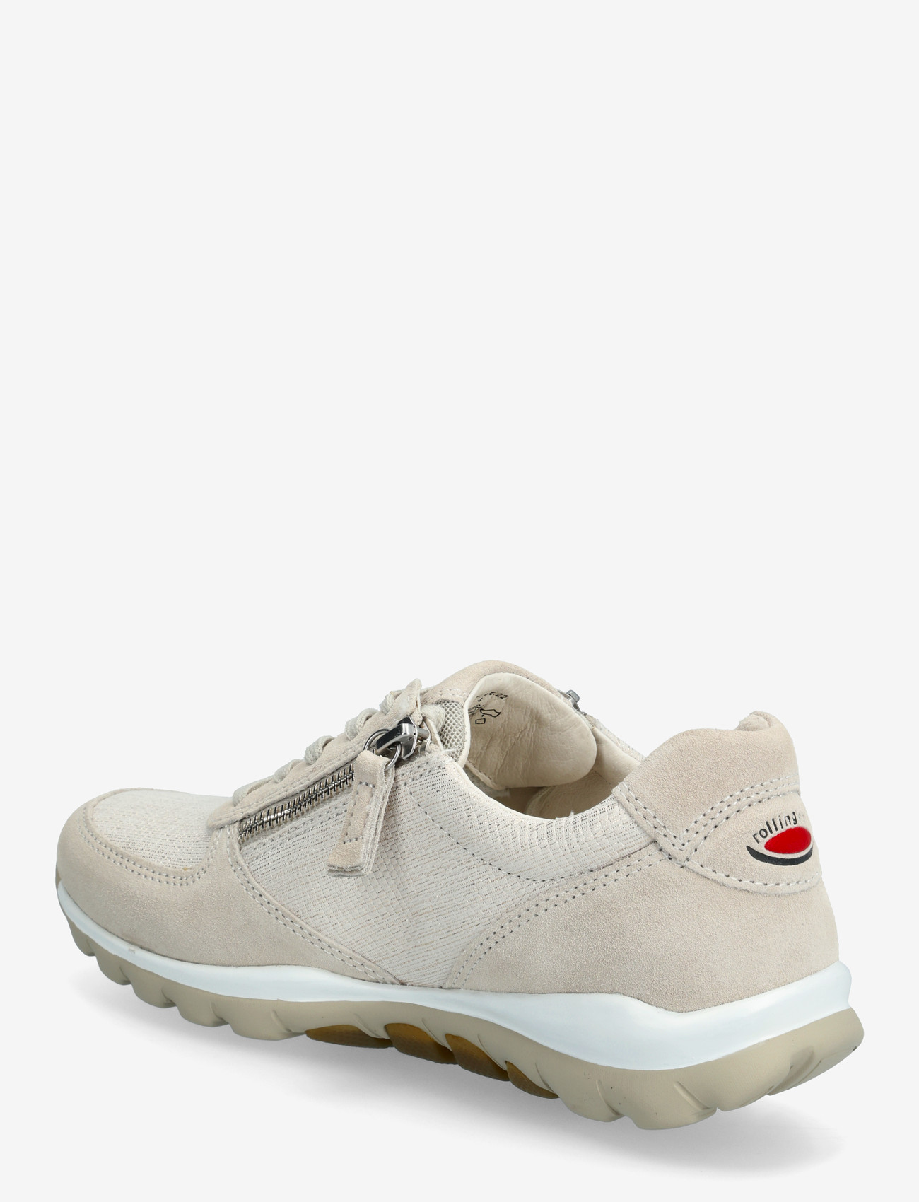 Gabor - rollingsoft sneaker - konfirmationstøj - multi cream - 2