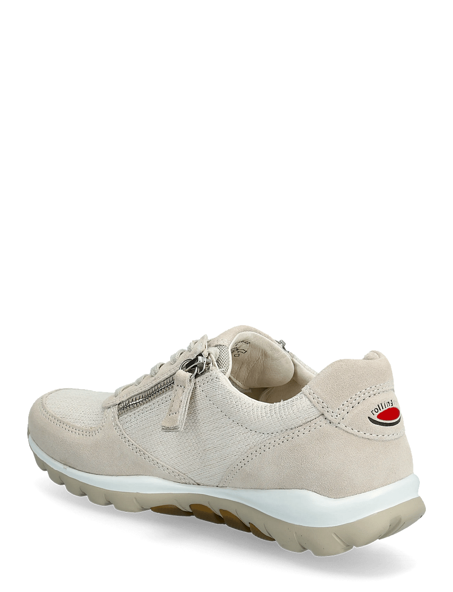 Gabor - rollingsoft sneaker - konfirmationstøj - multi cream - 2