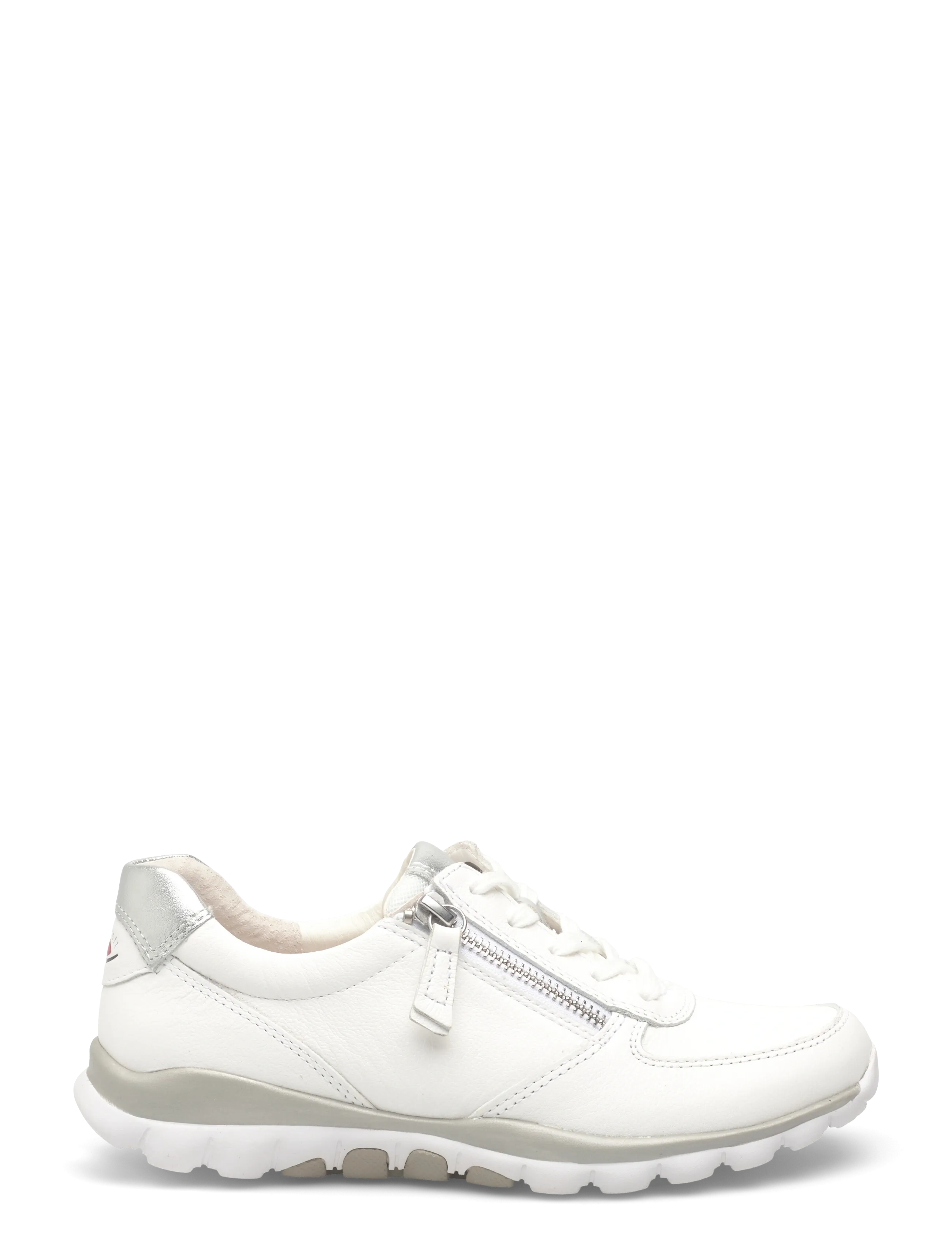 Gabor - rollingsoft sneaker - sneaker - white, silver - 1