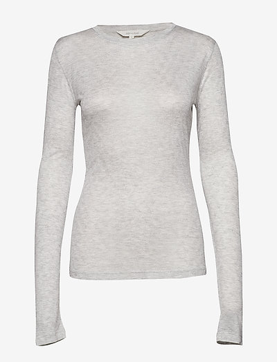 Grey Long-sleeved tops – special offers for Women at