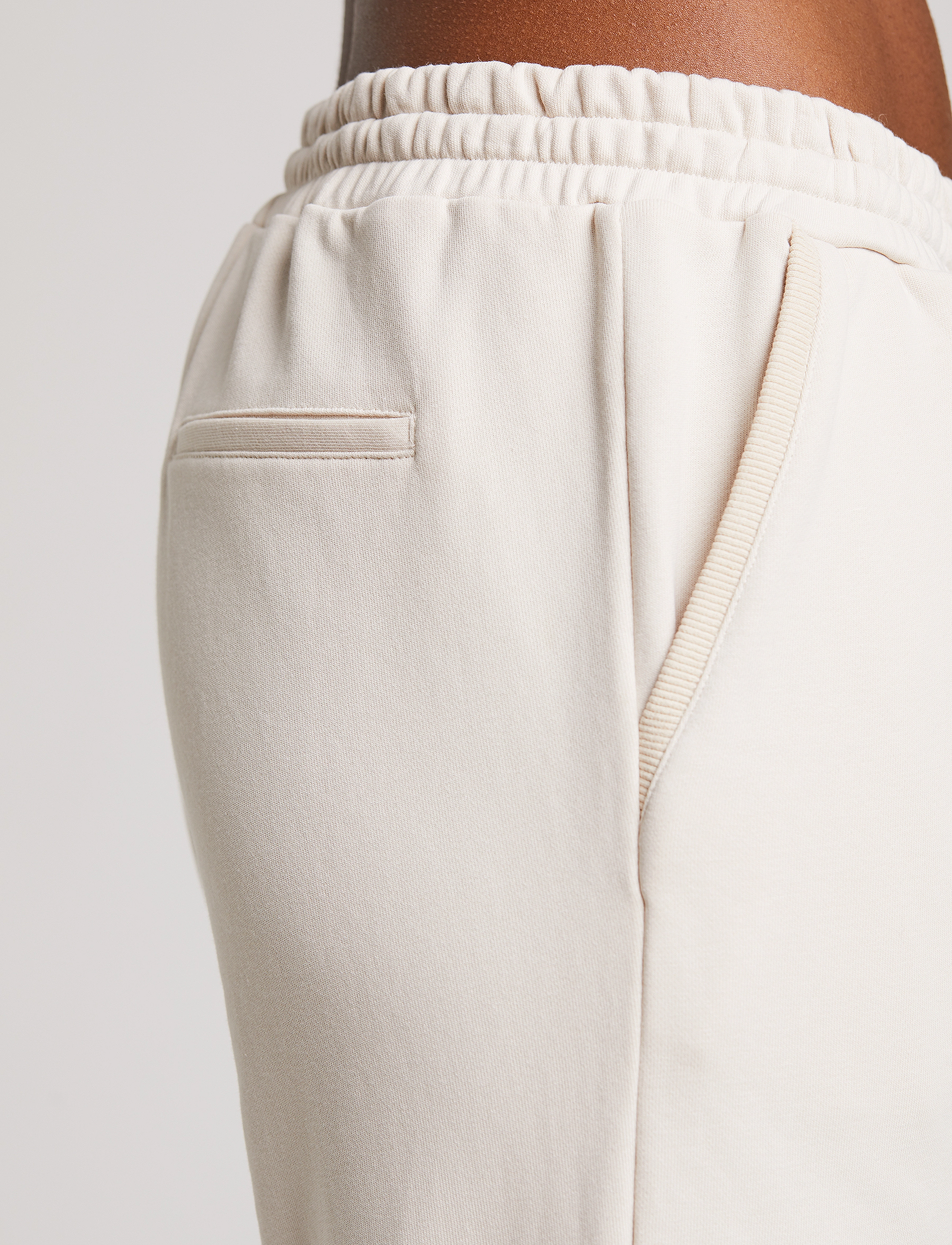 Gai+Lisva - Pauline Sweat Pant - ecru - 4