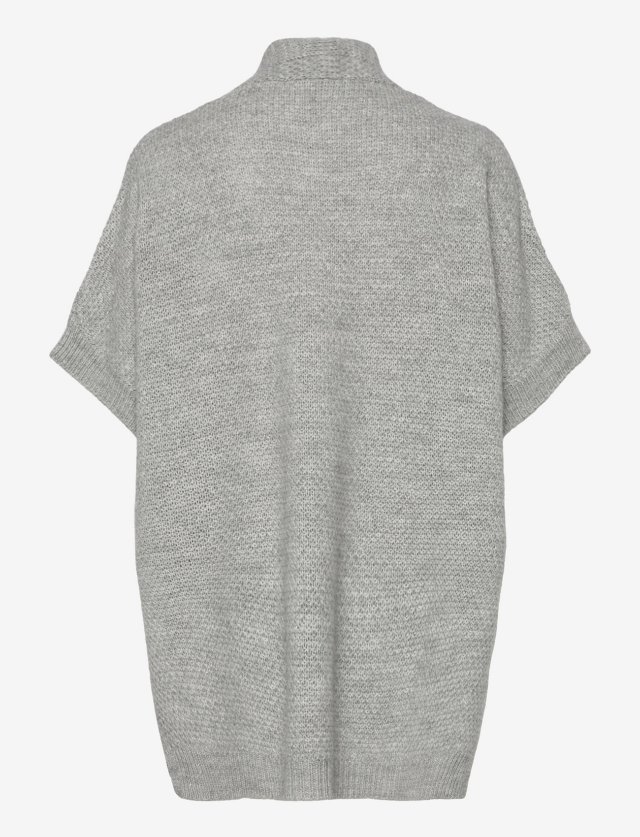 Gai+Lisva - Irma Knit Vest - grey melange - 1