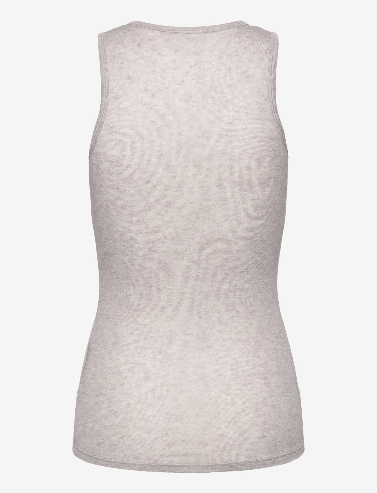 Gai+Lisva - Alberte Wool Top - tanktops - light grey melange - 2