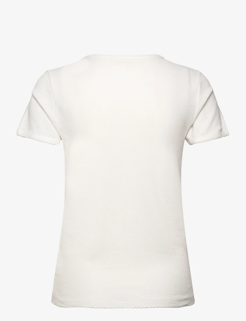 Gai+Lisva - Chrisstine Short Sleeve Cotton Top - t-särgid - white - 2