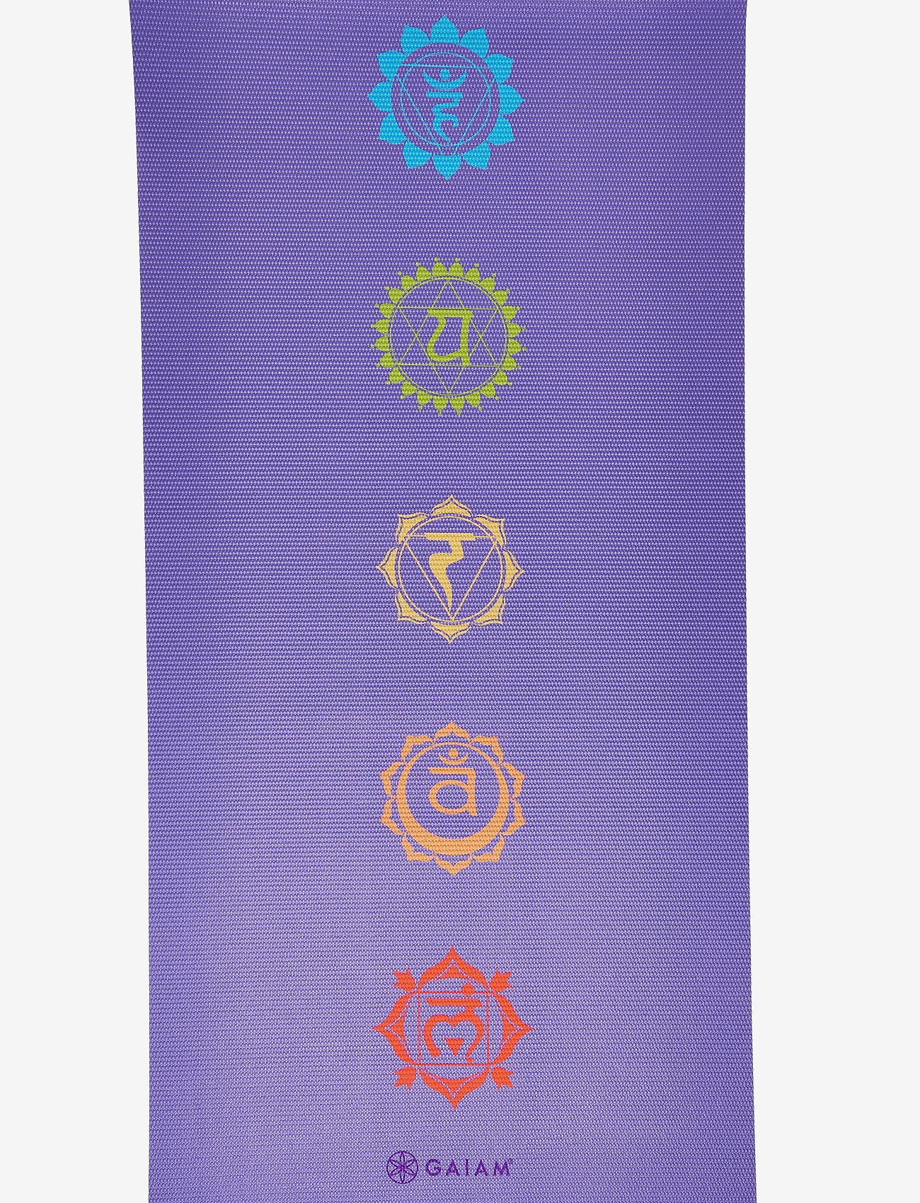 Gaiam - GAIAM CHAKRA YOGA MAT 4MM CLASSIC PRINTED - yogamatter og tilbehør - chakra - 2
