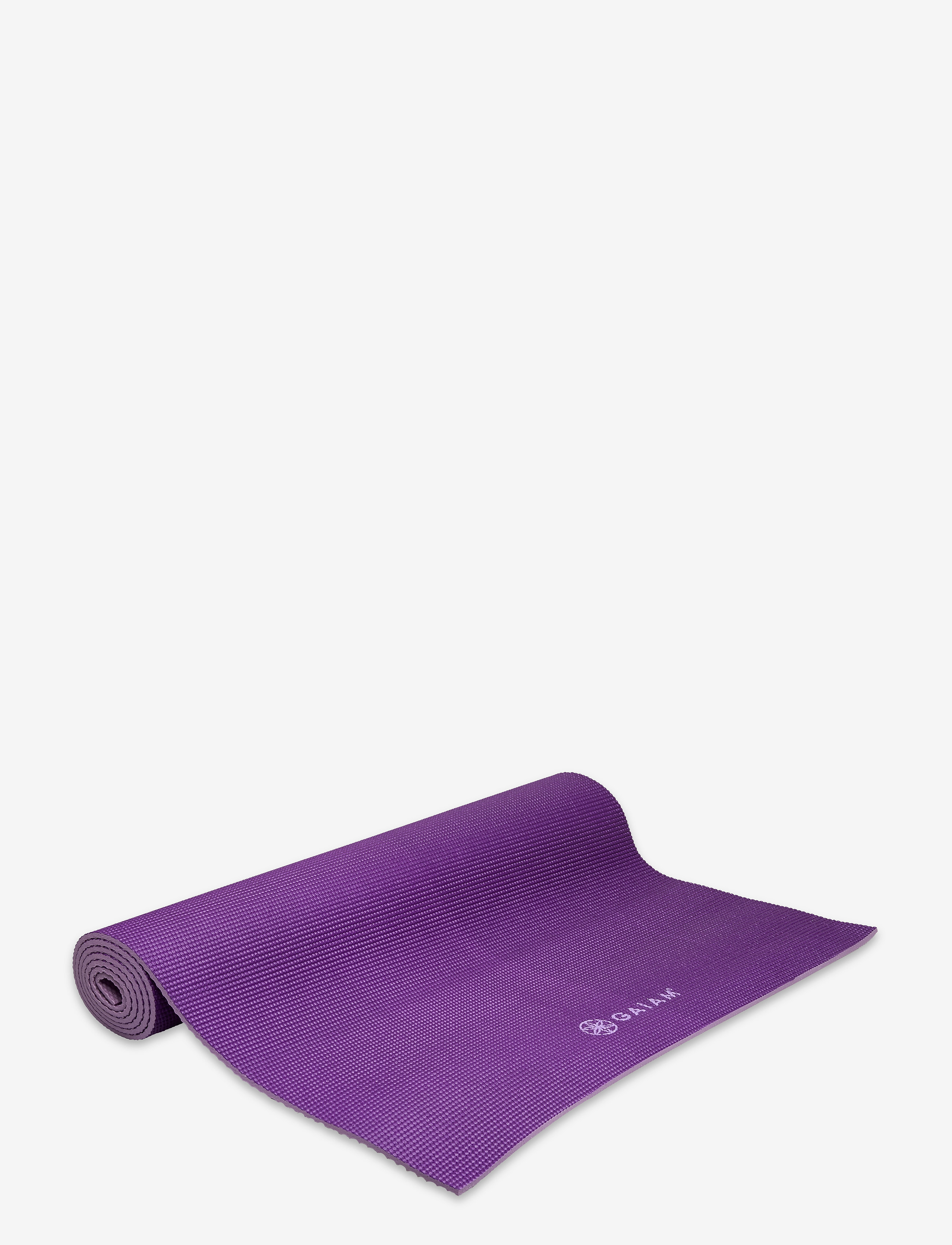 Gaiam - GAIAM PLUM JAM 2-COLOR YOGA MAT 6MM PREMIUM - purple - 1