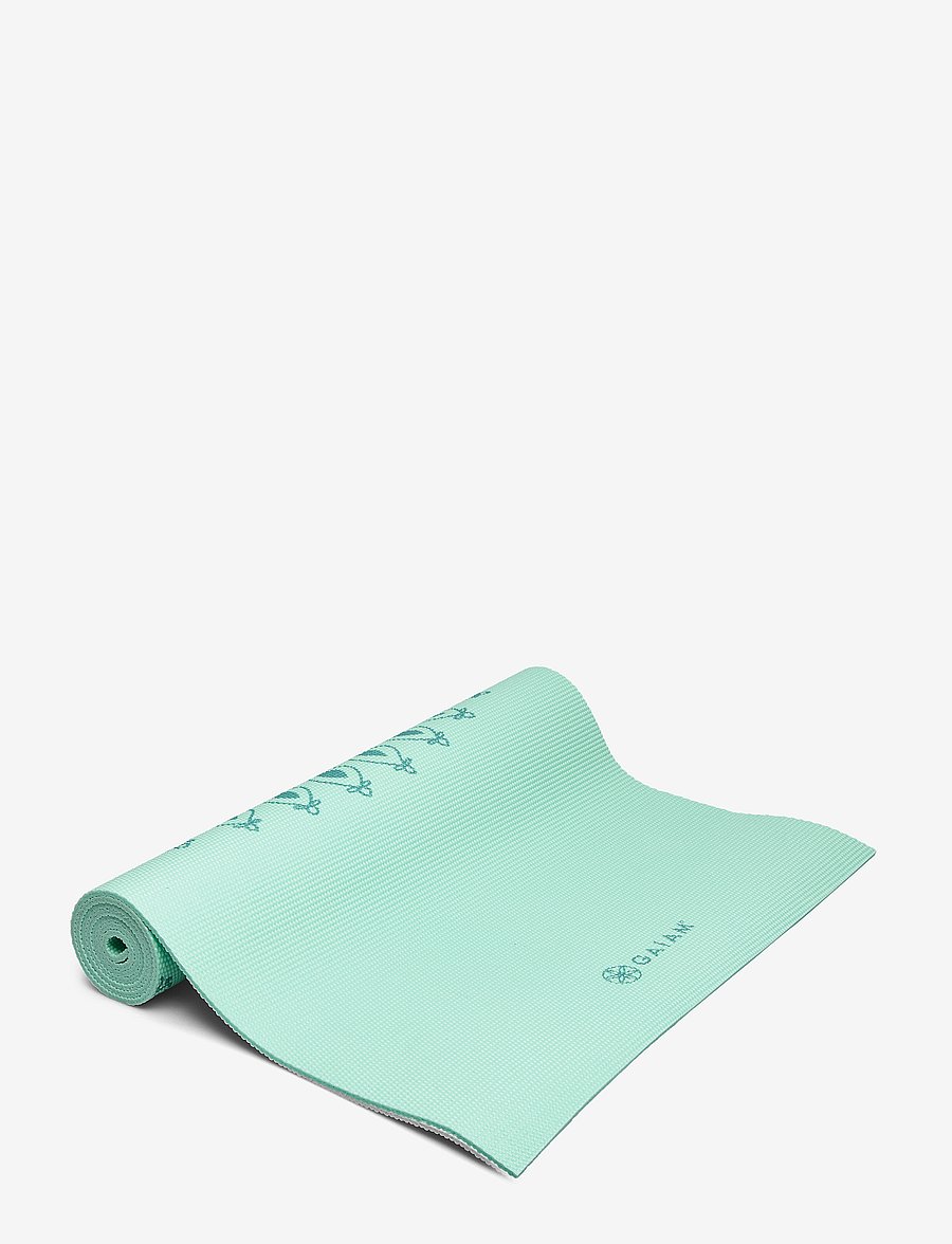 Gaiam - GAIAM MARRAKESH YOGA MAT 6MM PREMIUM - trainingsmatten & zubehör - turquoise - 0
