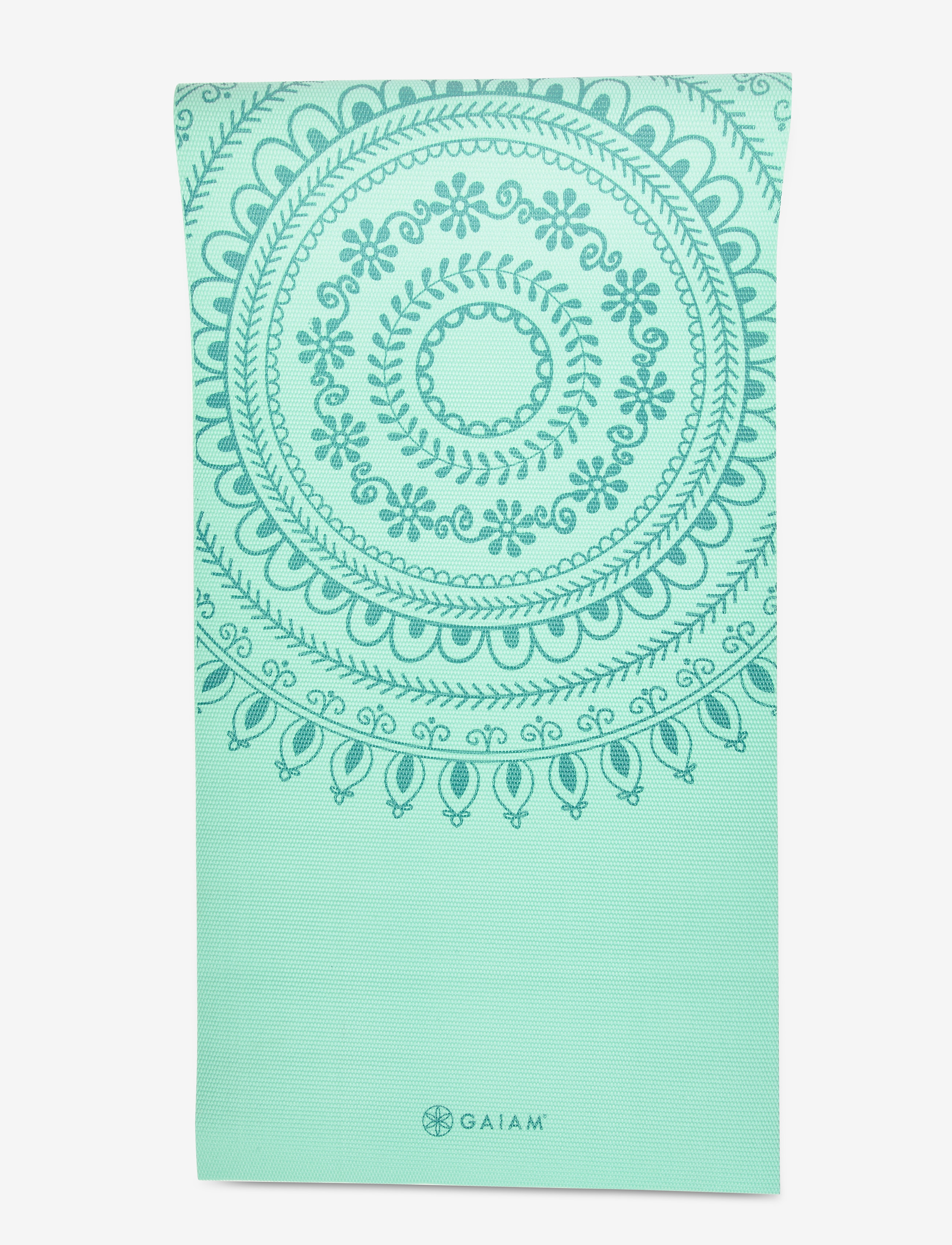 Gaiam - GAIAM MARRAKESH YOGA MAT 6MM PREMIUM - trainingsmatten & zubehör - turquoise - 2