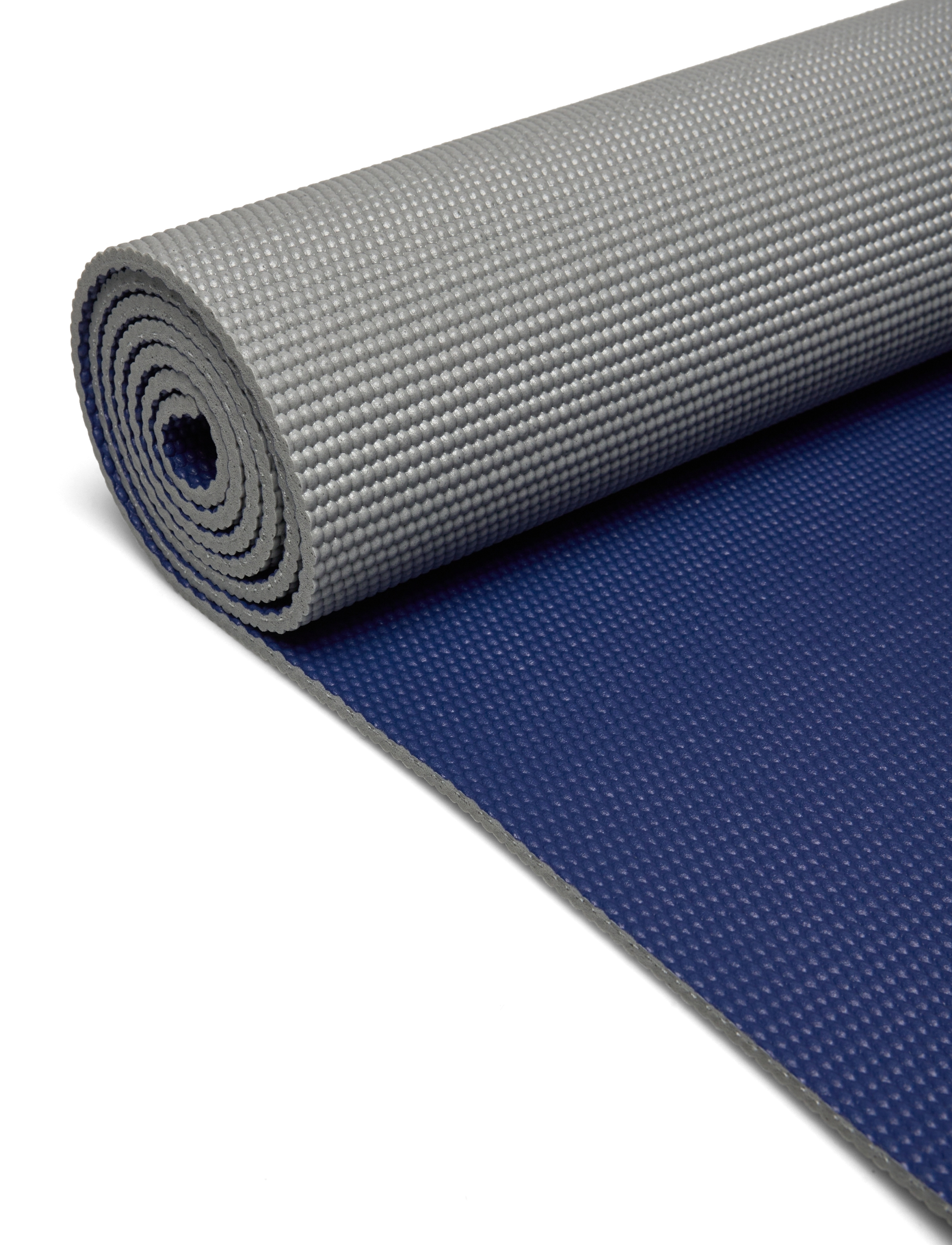 Gaiam - Icy Frost 2-Color Yoga Mat 6mm Premium - blue/grey - 1