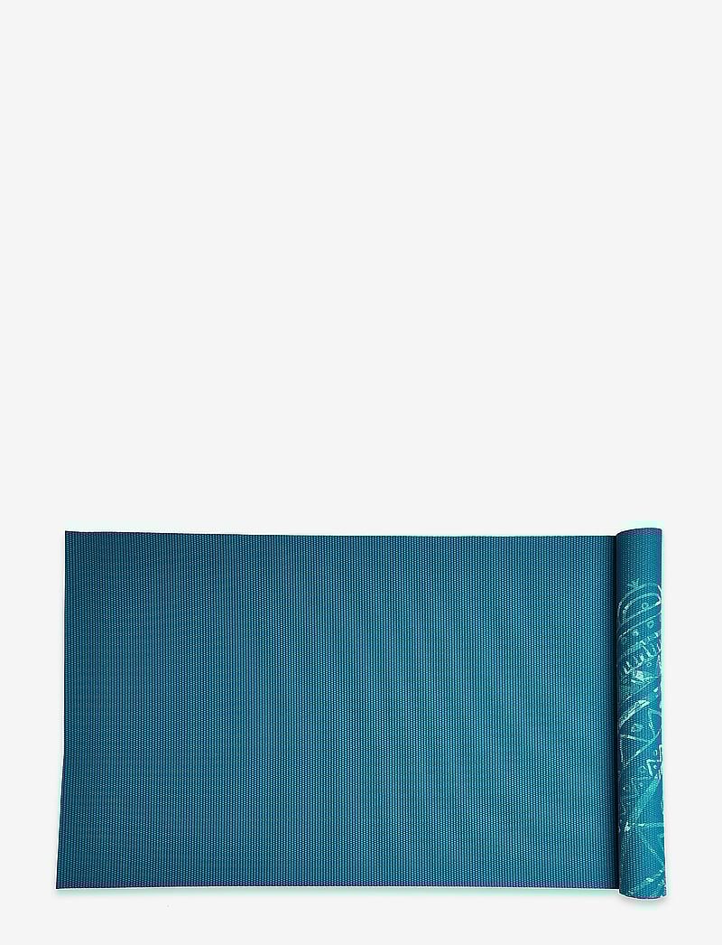 Gaiam - Jade Mandala Yoga Mat 4mm Printed - træningsmåtter & tilbehør - jade - 3