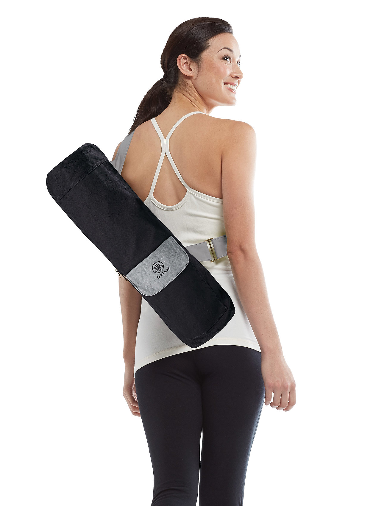 Gaiam Granite Storm Yoga Mat Bag, One Size, Equipment, Schwarz - Mats And Accessories, Frauen