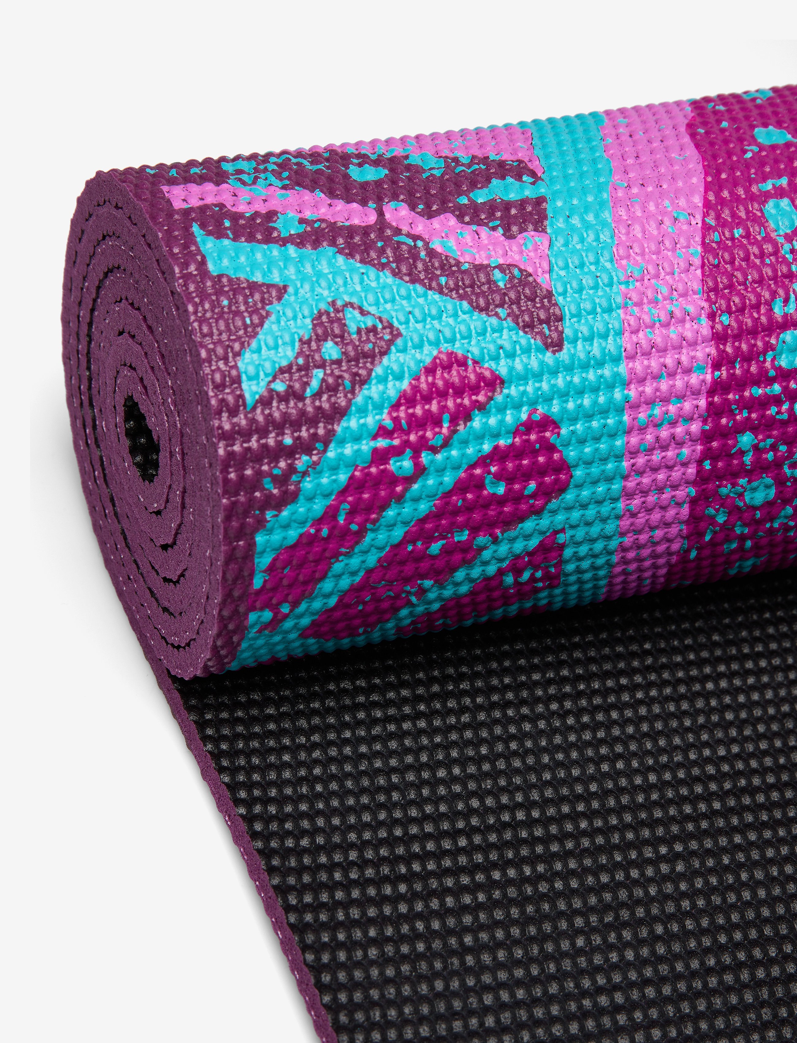 Gaiam - GAIAM BE FREE YOGA MAT 6MM PREMIUM REVERSIBLE - black - 2
