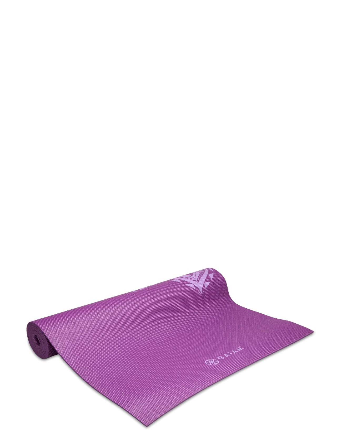 Gaiam Gaiam Purple Mandala Yoga Mat 6Mm Premium, One Size, Purple, Yogaudstyr > Yogamåtter Og Tilbehør, Dame