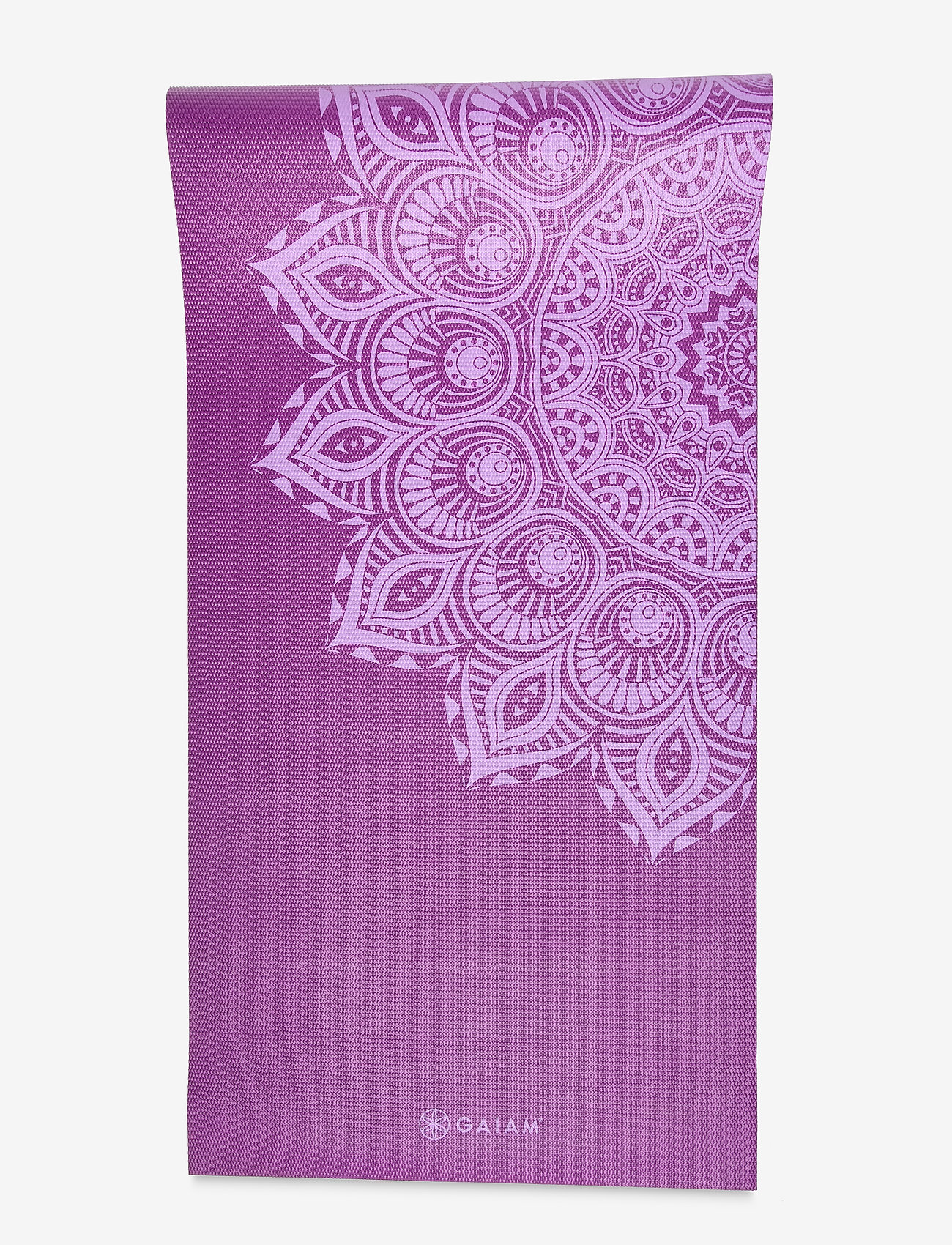 Gaiam - GAIAM PURPLE MANDALA YOGA MAT 6MM  PREMIUM - treeningmatid ja tarvikud - purple - 2