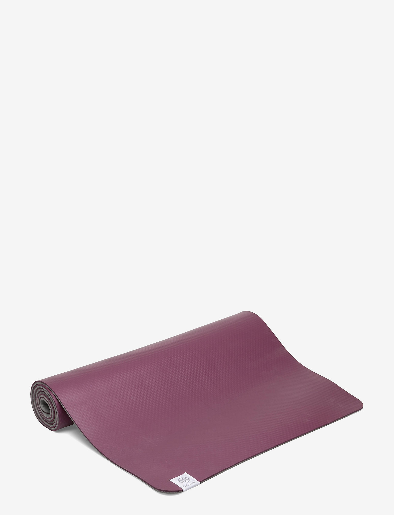Gaiam - GAIAM EARTH LOVERS MAGENTA/GREY YOGA MAT 5MM - magenta/gray - 0