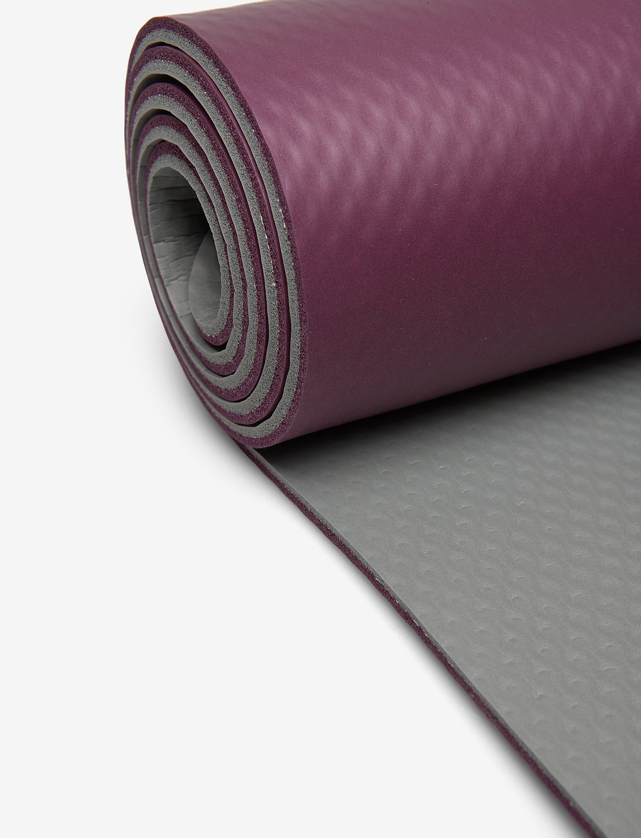 Gaiam - GAIAM EARTH LOVERS MAGENTA/GREY YOGA MAT 5MM - magenta/gray - 1