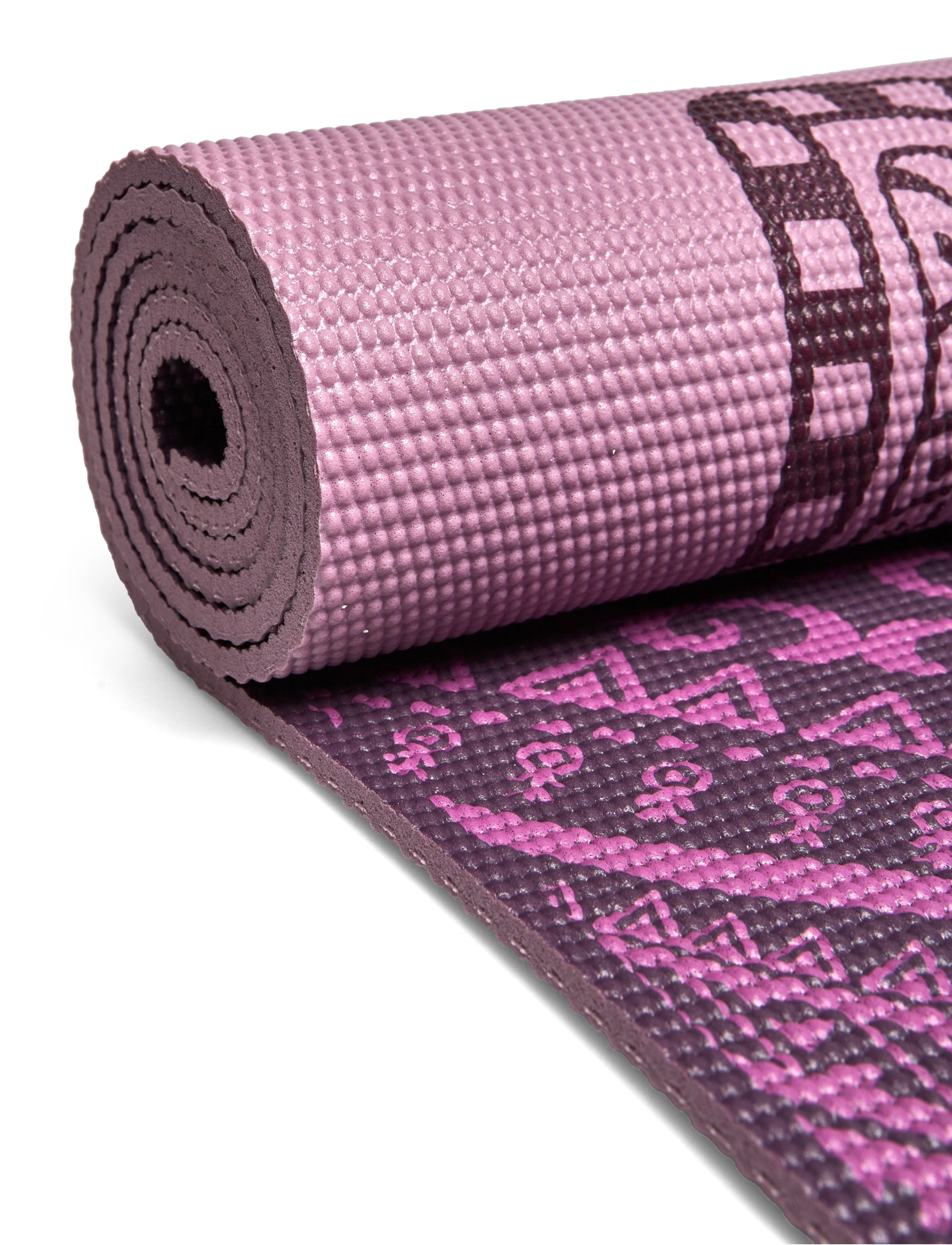 Gaiam - GAIAM INNER PEACE YOGA MAT 6MM PREMIUM REVERSIBLE - pink - 1