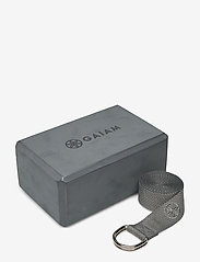 Gaiam - GAIAM BLOCK-STRAP COMBO GREY - lowest prices - grey - 0