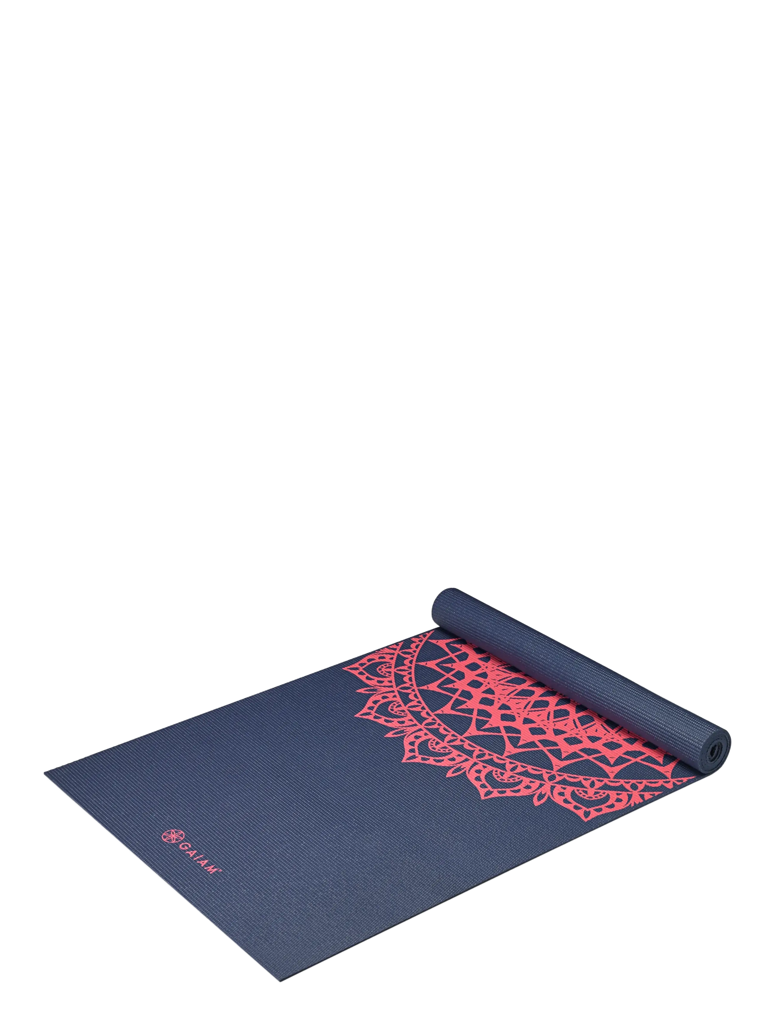 Gaiam - PINK MARRAKESH YOGA MAT 4MM - joogamatid ja tarvikud - navy blue - 2
